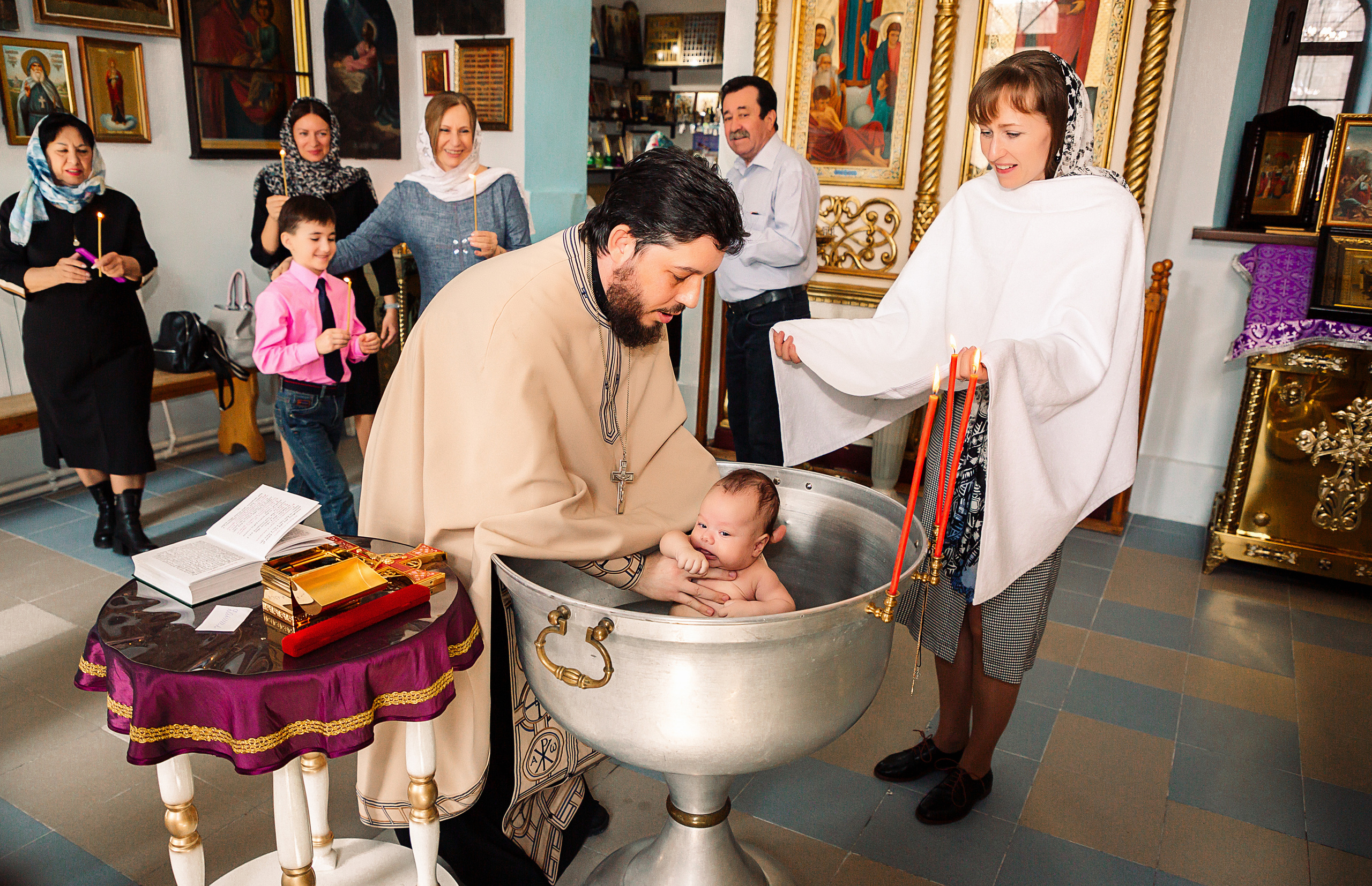 Таинство Крещения. Свадебный и семейный фотограф/видеограф в Краснодаре Наталья Осинская