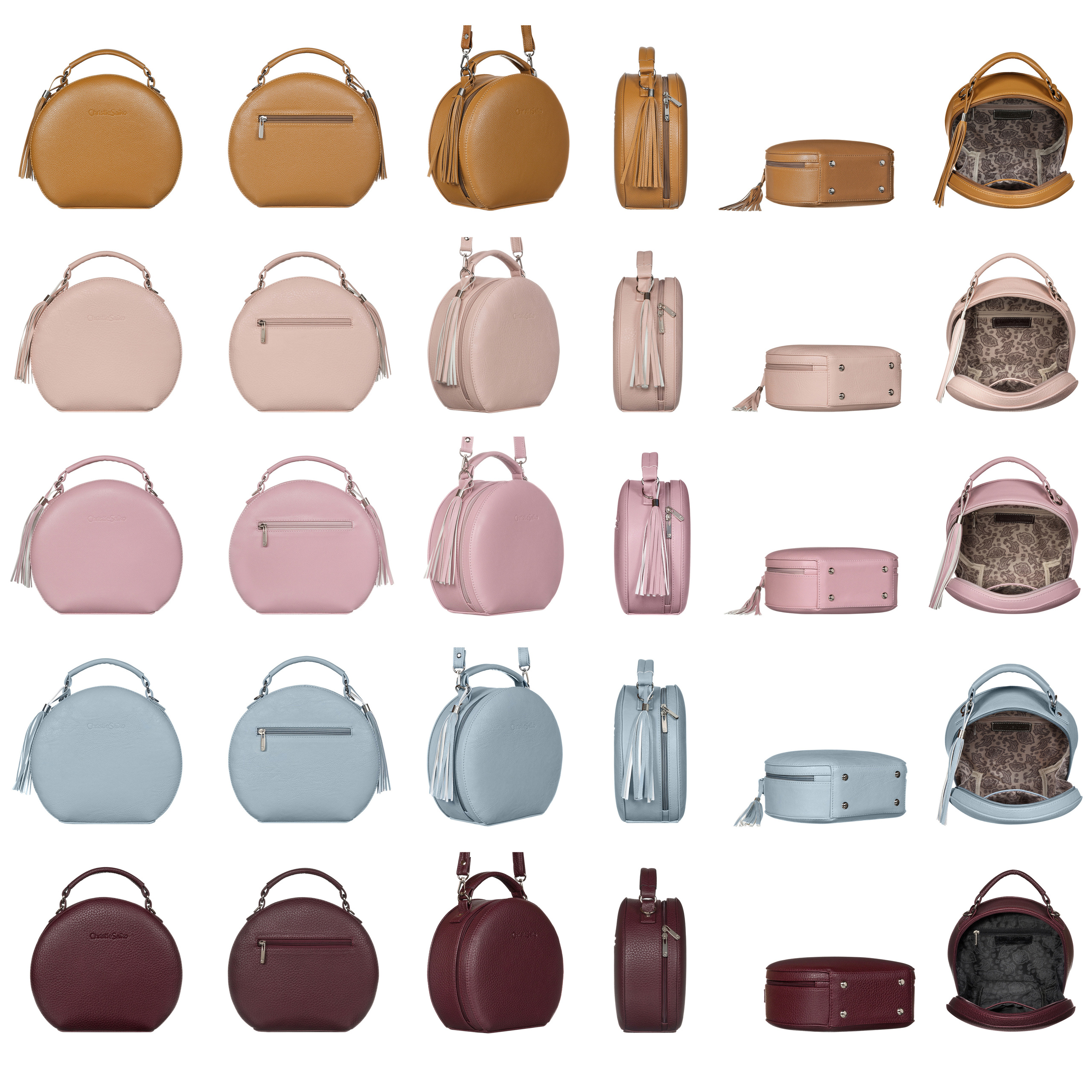 Пример одной модели сумки в разных ракурсах для маркетплейсов