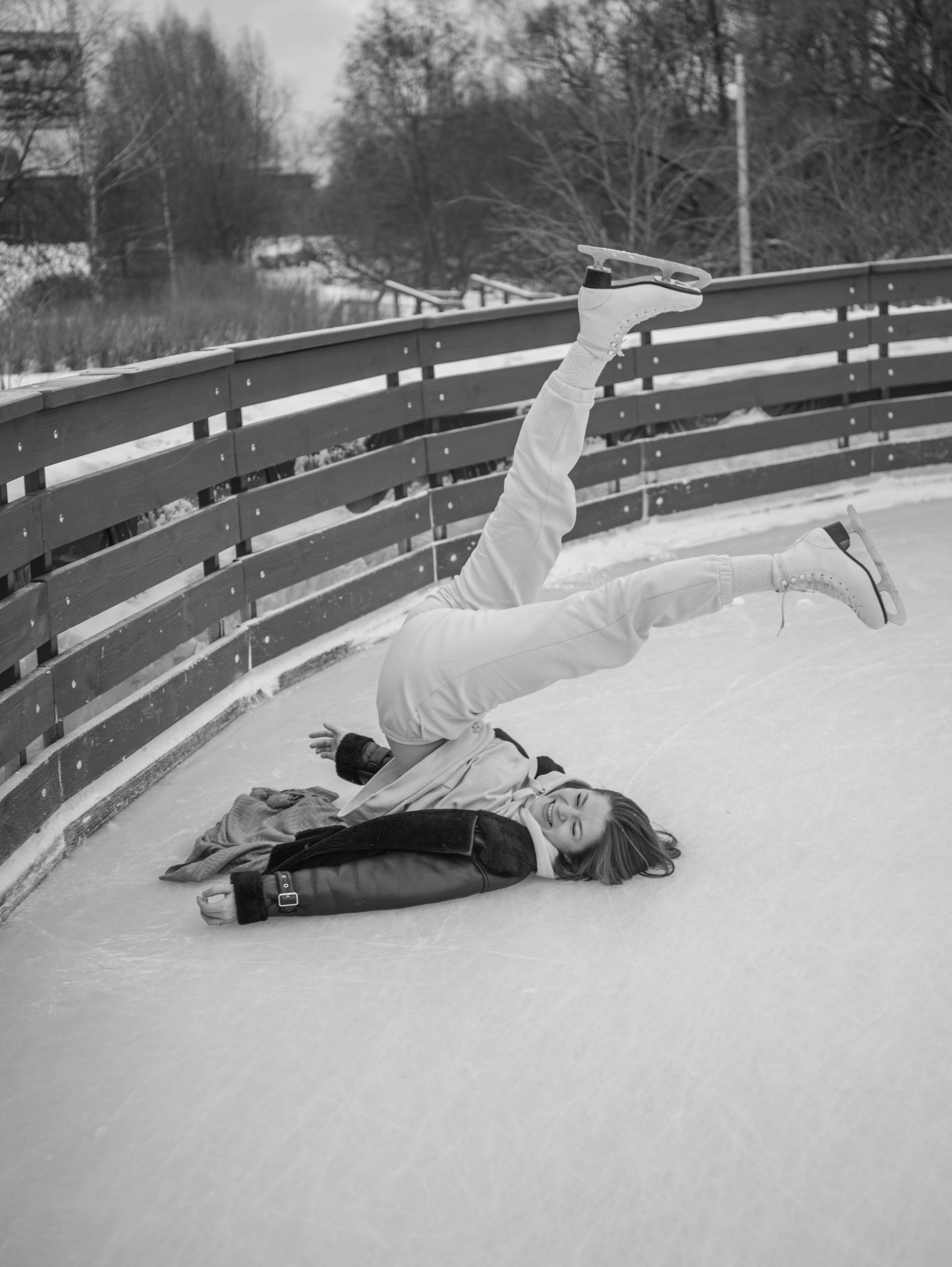 На катке. Свадебный и семейный фотограф в Москве Мила Широких