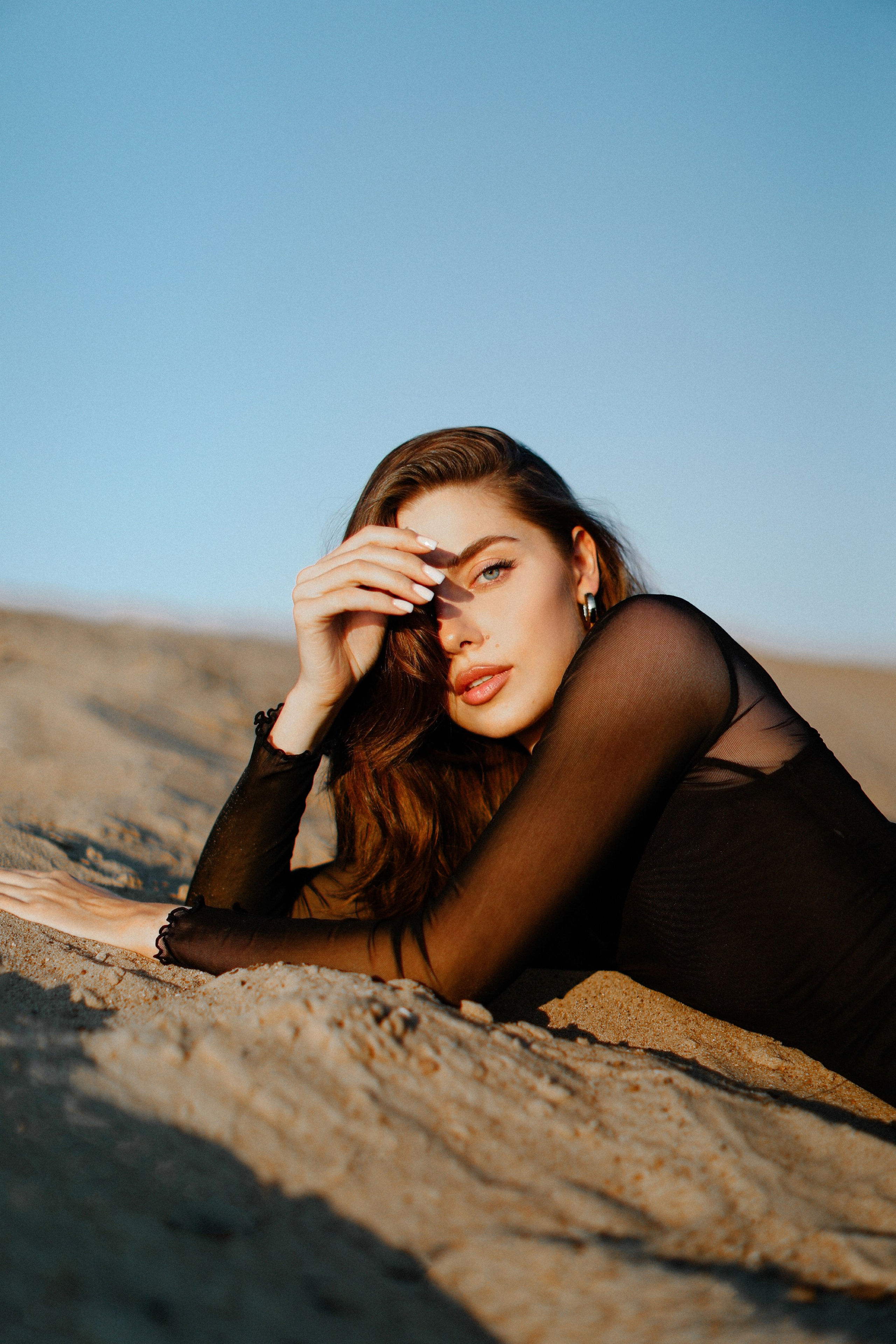 Катя на закате. Фотограф в Нижнем Новгороде