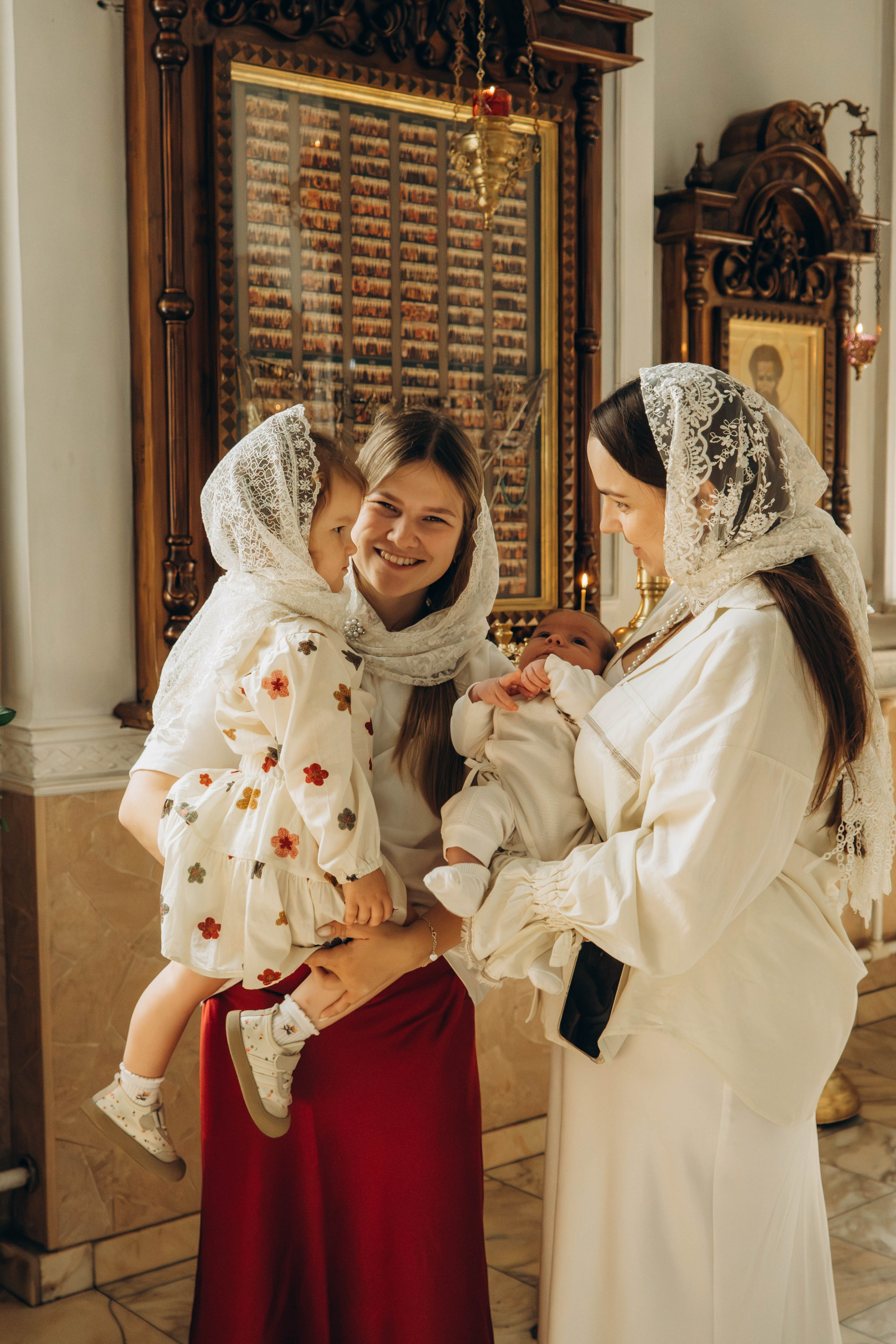 Крещение Макара. Фотограф Москва Валерия Веденина