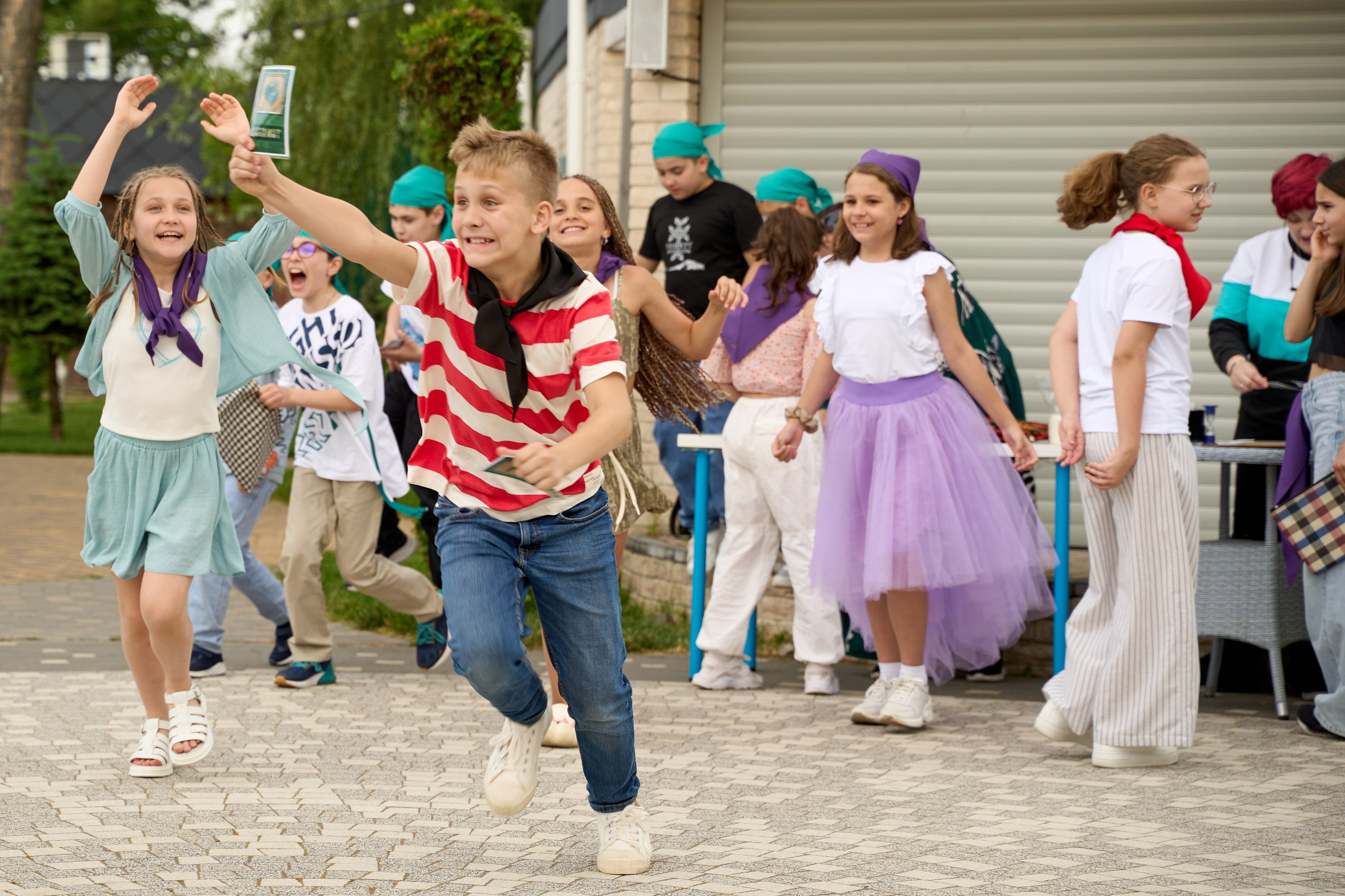 Квиз-игра. Дети. Репортаж