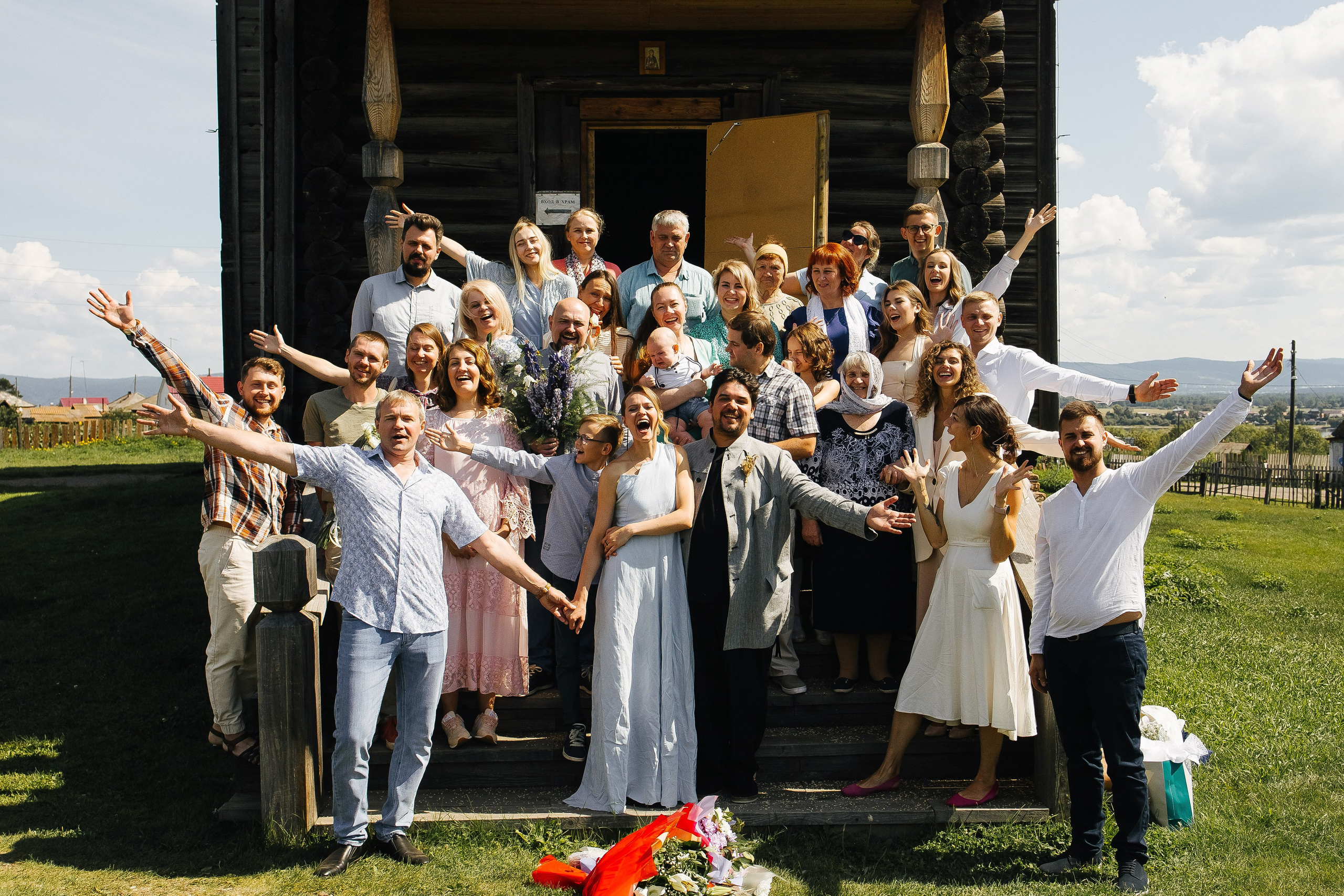 Венчание в Барабаново. Фотограф в Красноярске Надежда Воскресенская