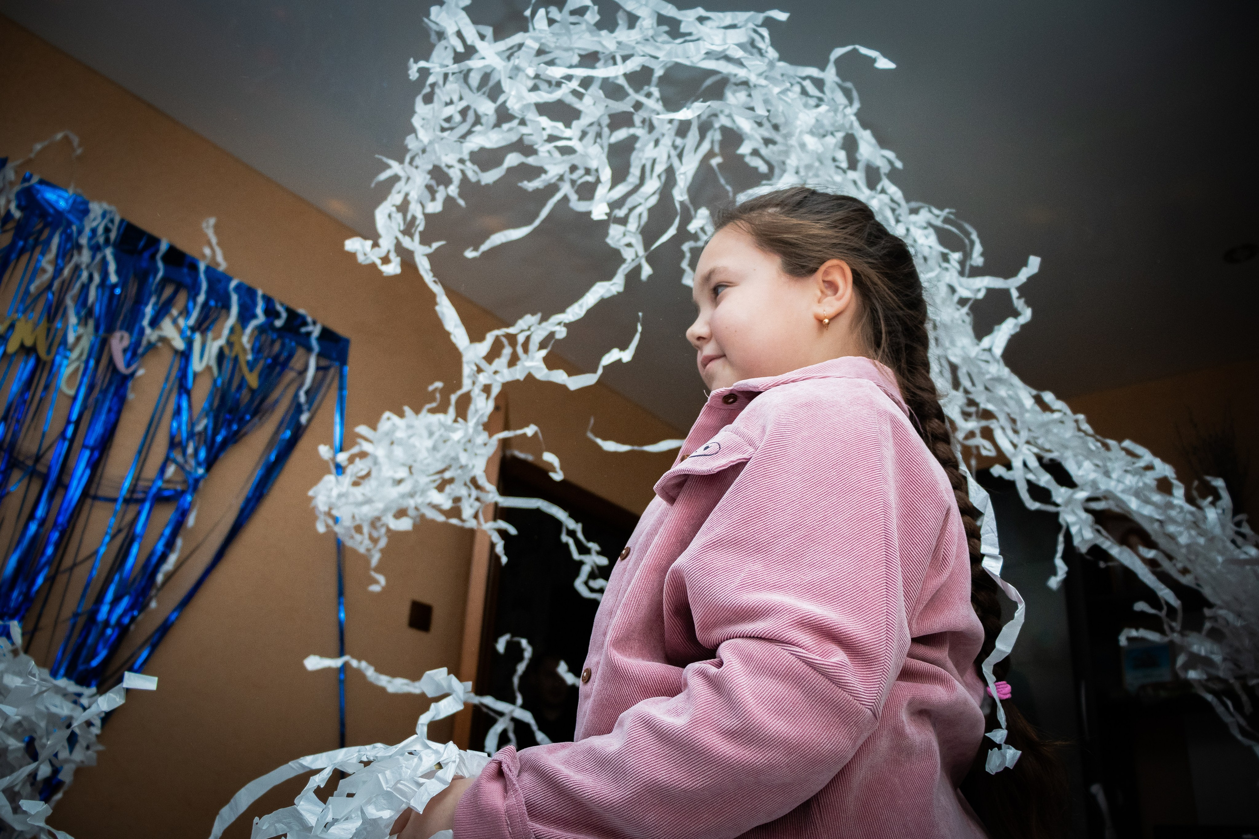 Семейная фотосессия на детский день рождения в городе Томск