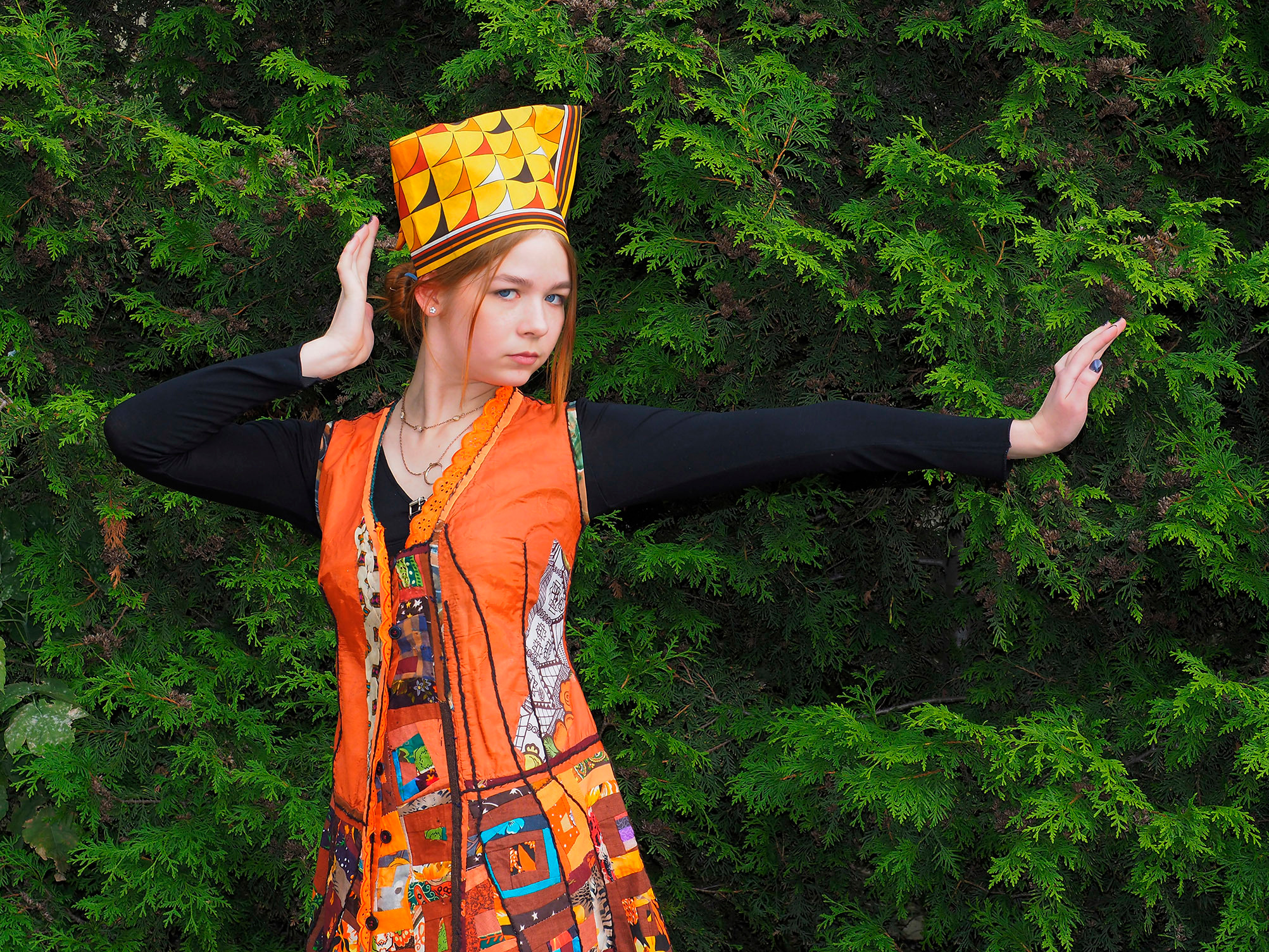 Коллекция «Ритмы города». Художник по костюмам Татьяна Лазарева. Московский фотограф Дмитрий Потапов