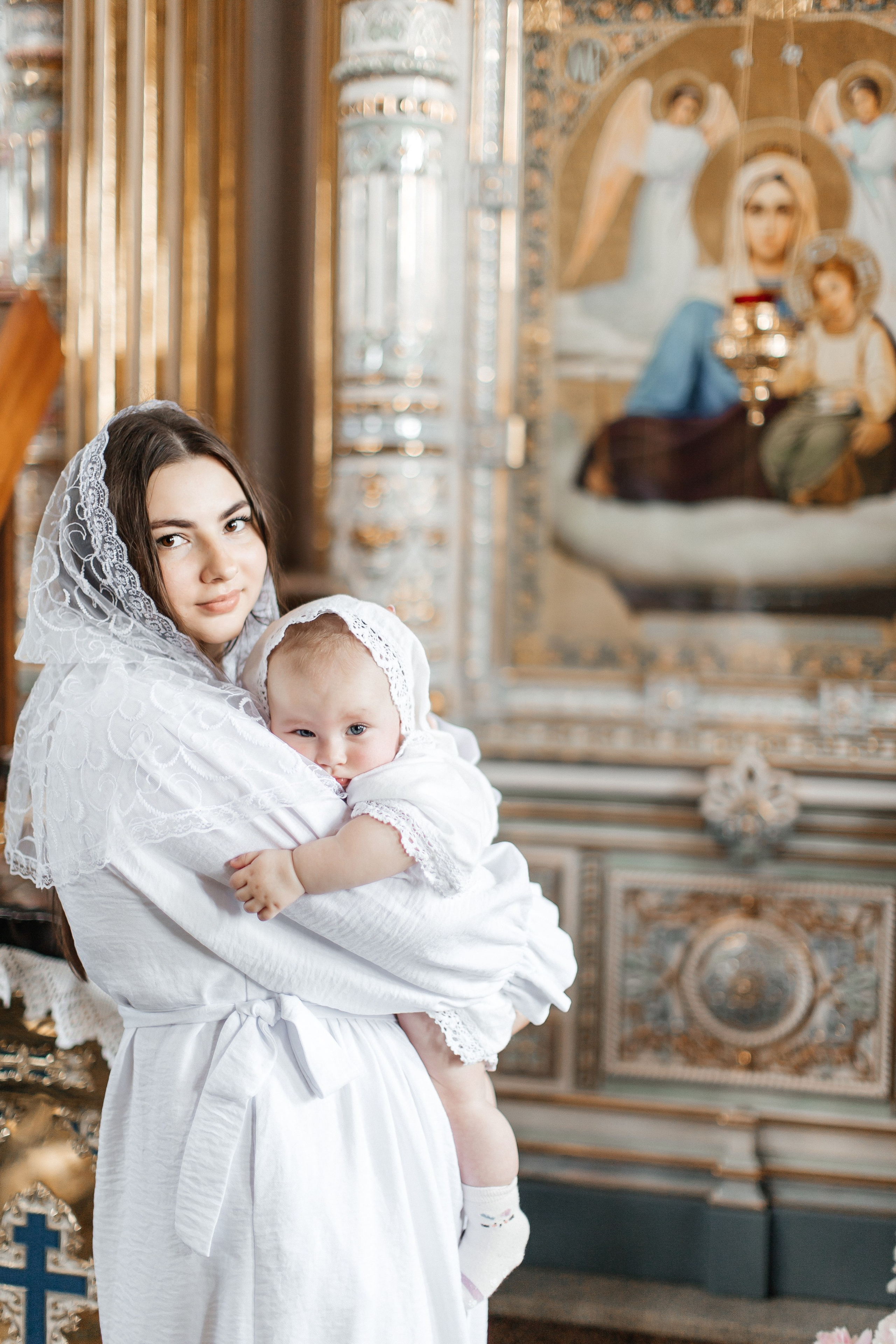 Таинство Крещения. Фотограф Лиана Артемова в Пензе