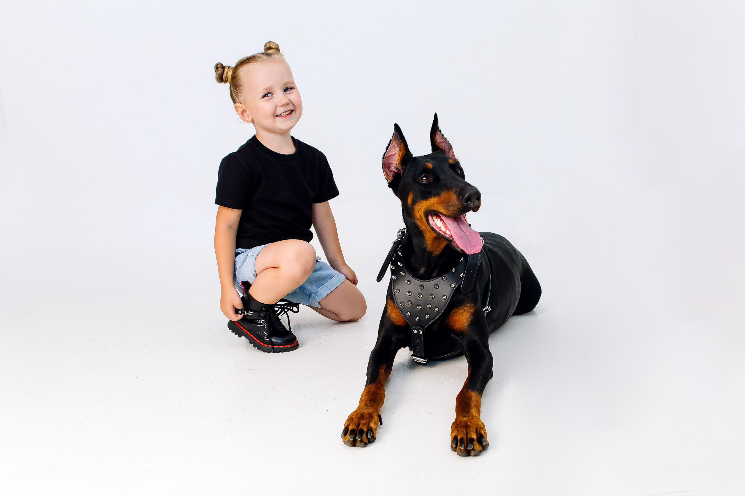 Фотопроект с доберманом. Свадебный и семейный фотограф в Краснодаре Илонна Ковалева