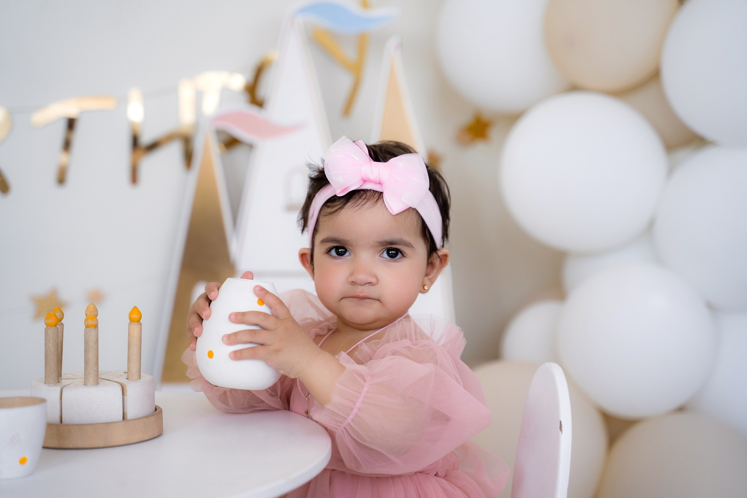 Фотосессия Cake Smash. Фотостудия Малина в городе Улан-Удэ. Фотограф Ирина Жарникова