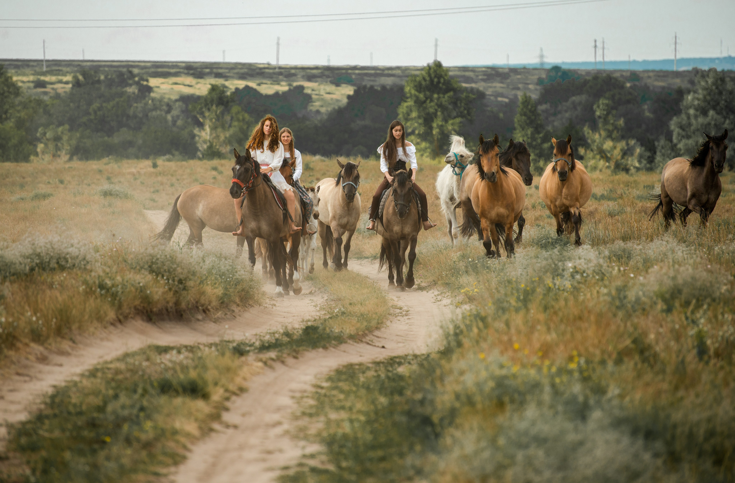 Купала в Родославном. Конный фотограф в Саратове Юлия Иванова