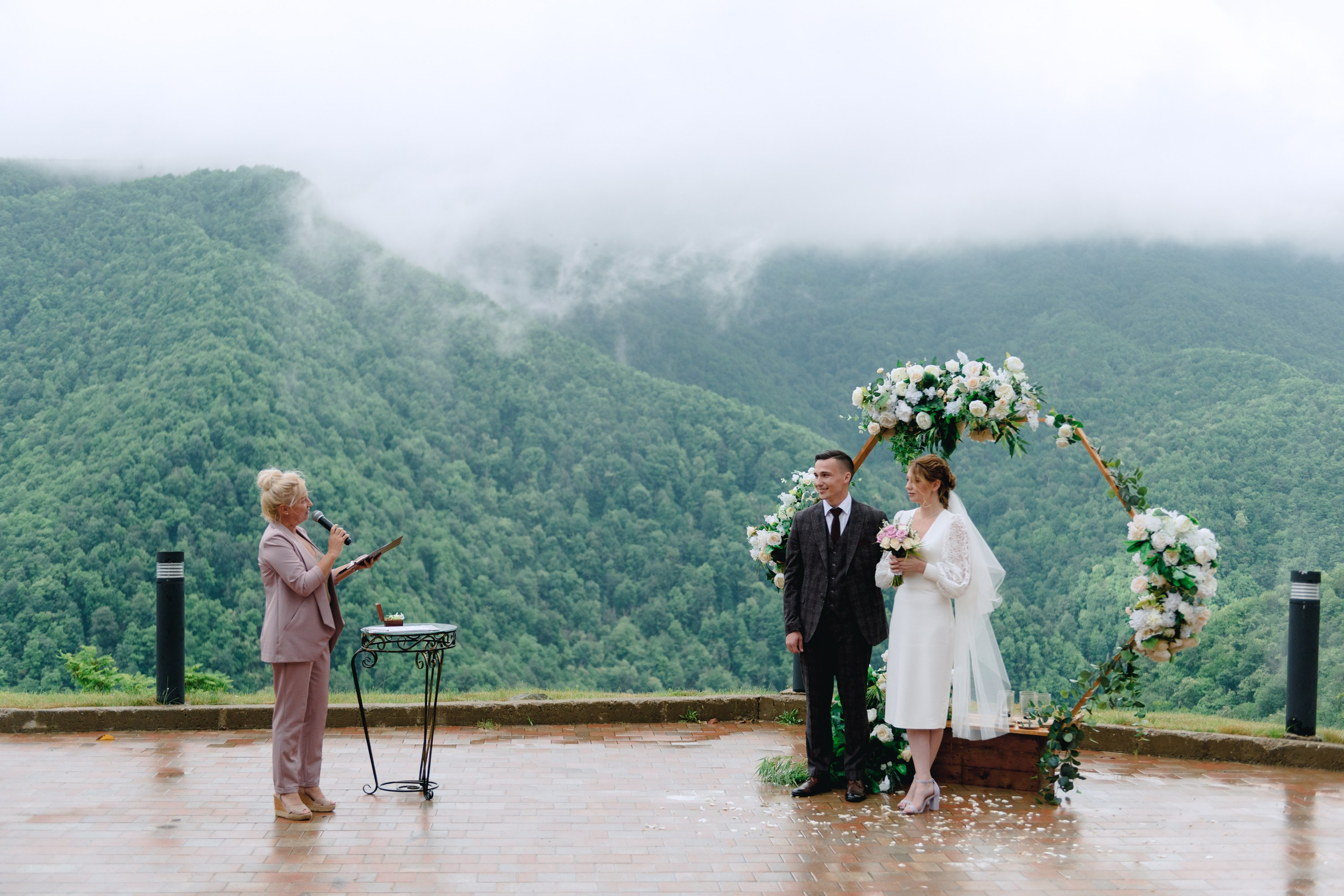 Wedding in Kazbegi Georgia