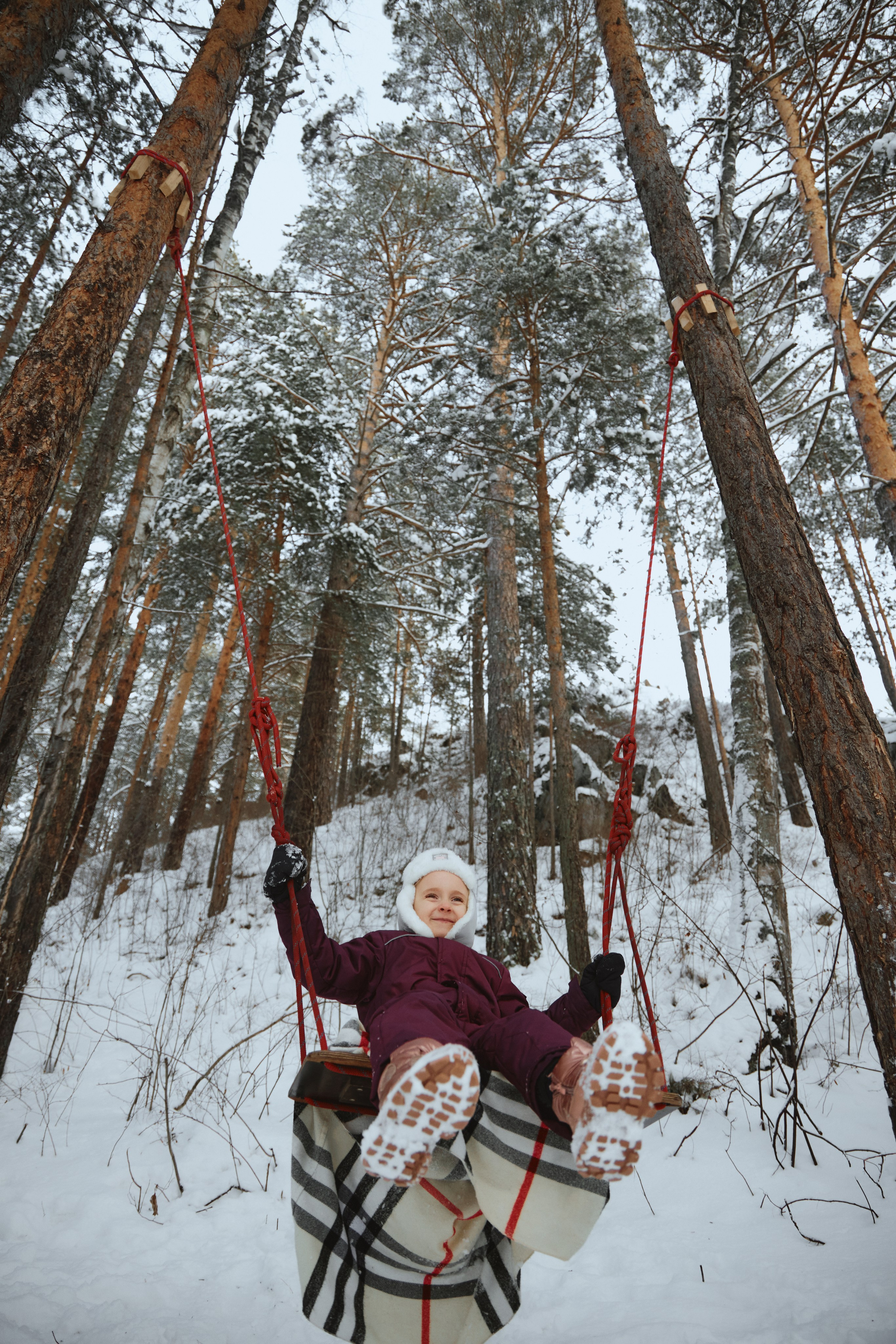 Зимняя прогулка. Фотограф Жанна Лефлер