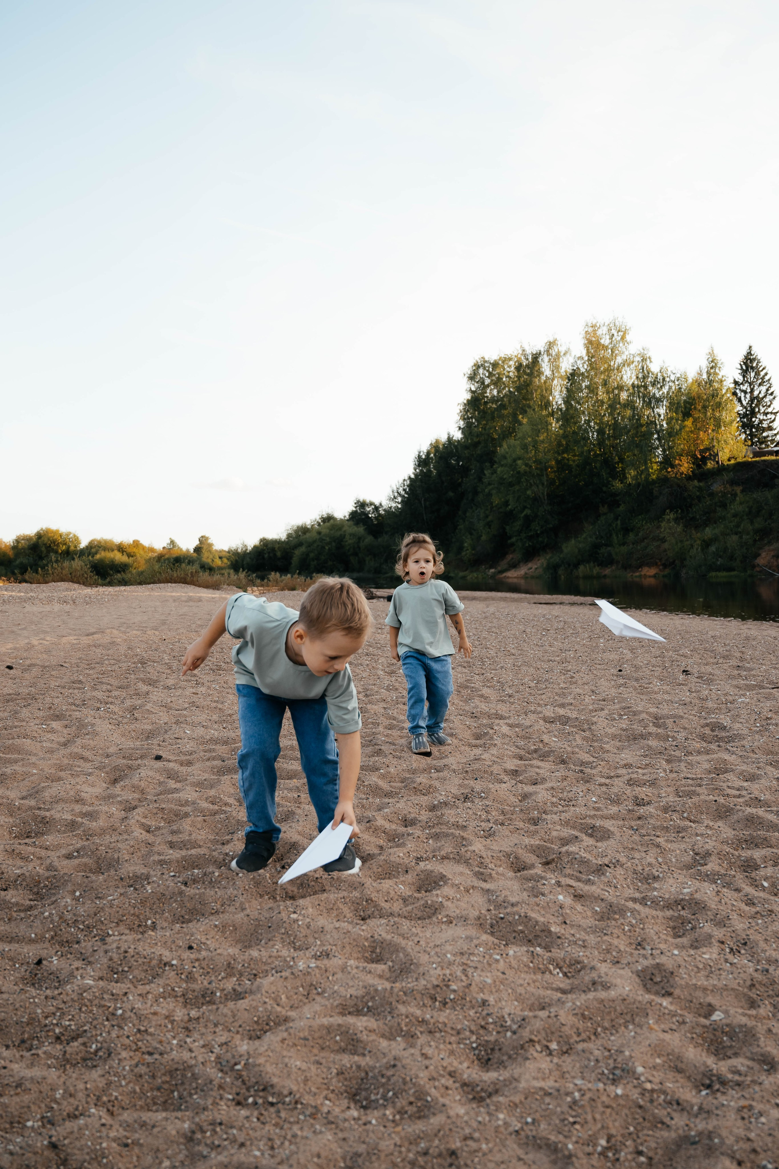 Съёмка на пляже в Верховажье. Свадебный и семейный фотограф г. Ярославль Савинская Анастасия