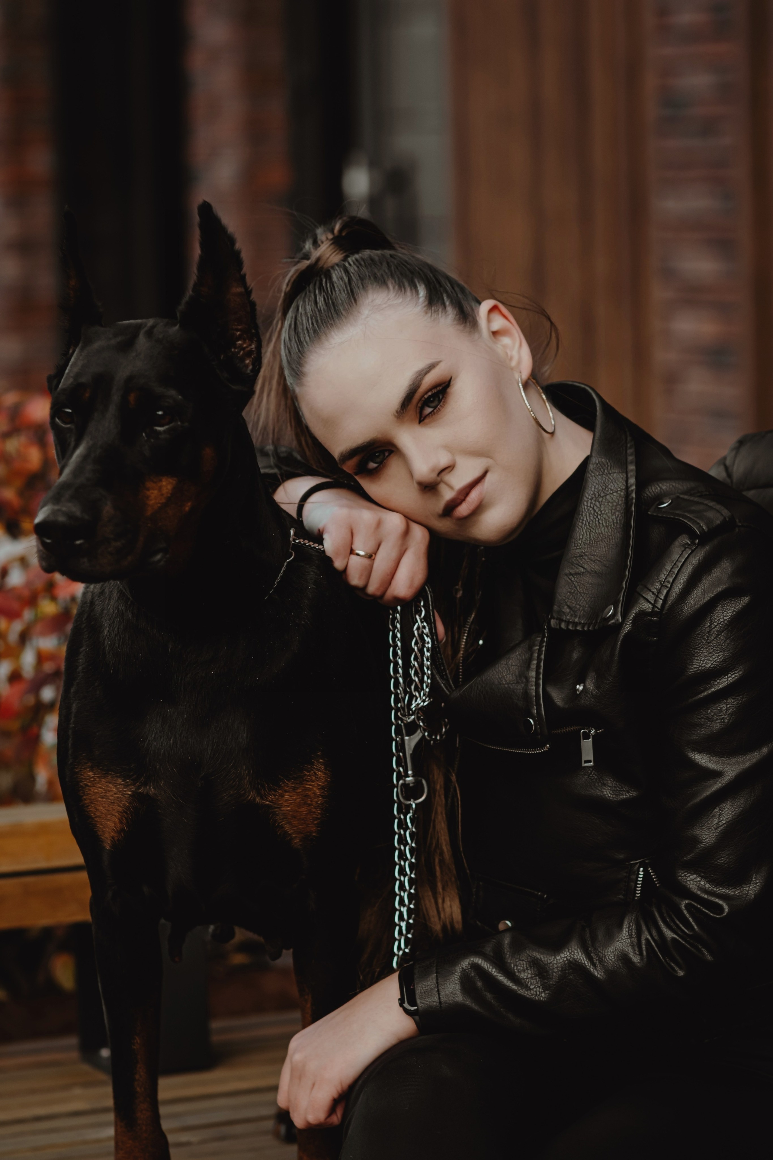 Прогулка с доберманами. Свадебный фотограф Челябинск