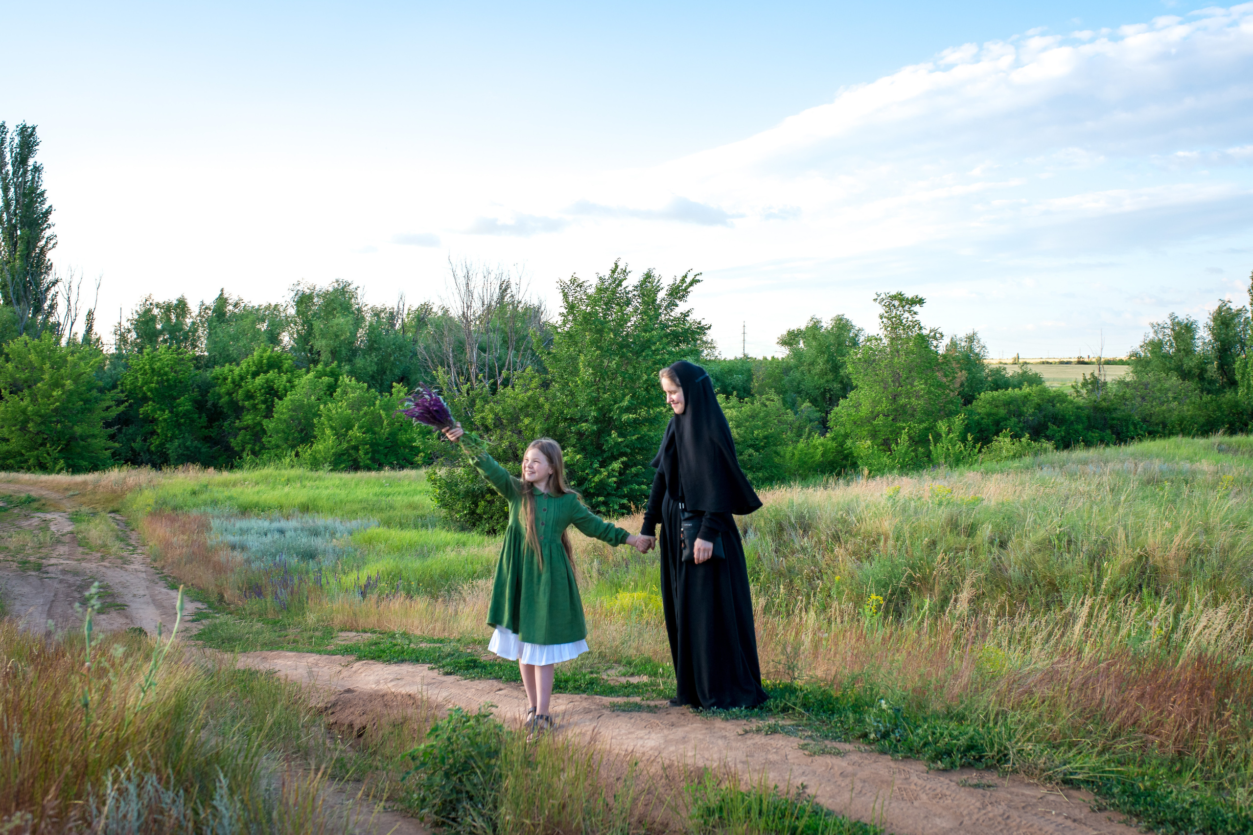 Матушка Фомарь и Варвара. Женский фотограф Крещение Венчание Москва Брянск