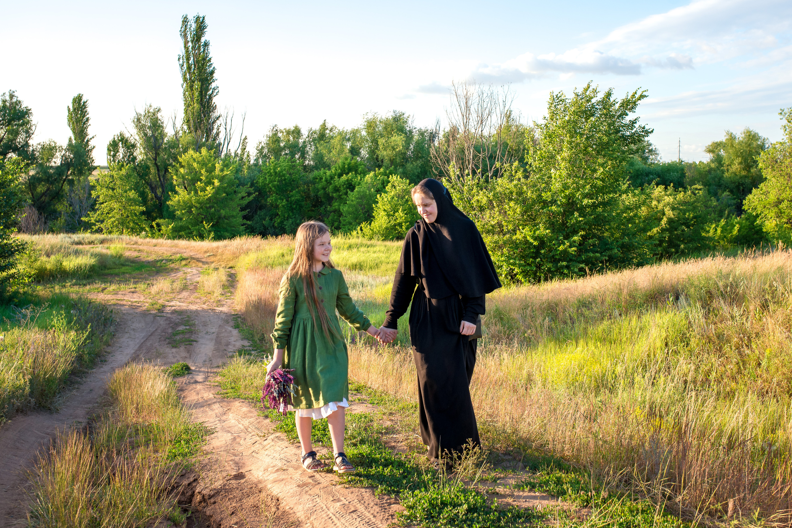 Матушка Фомарь и Варвара. Женский фотограф Крещение Венчание Москва Брянск