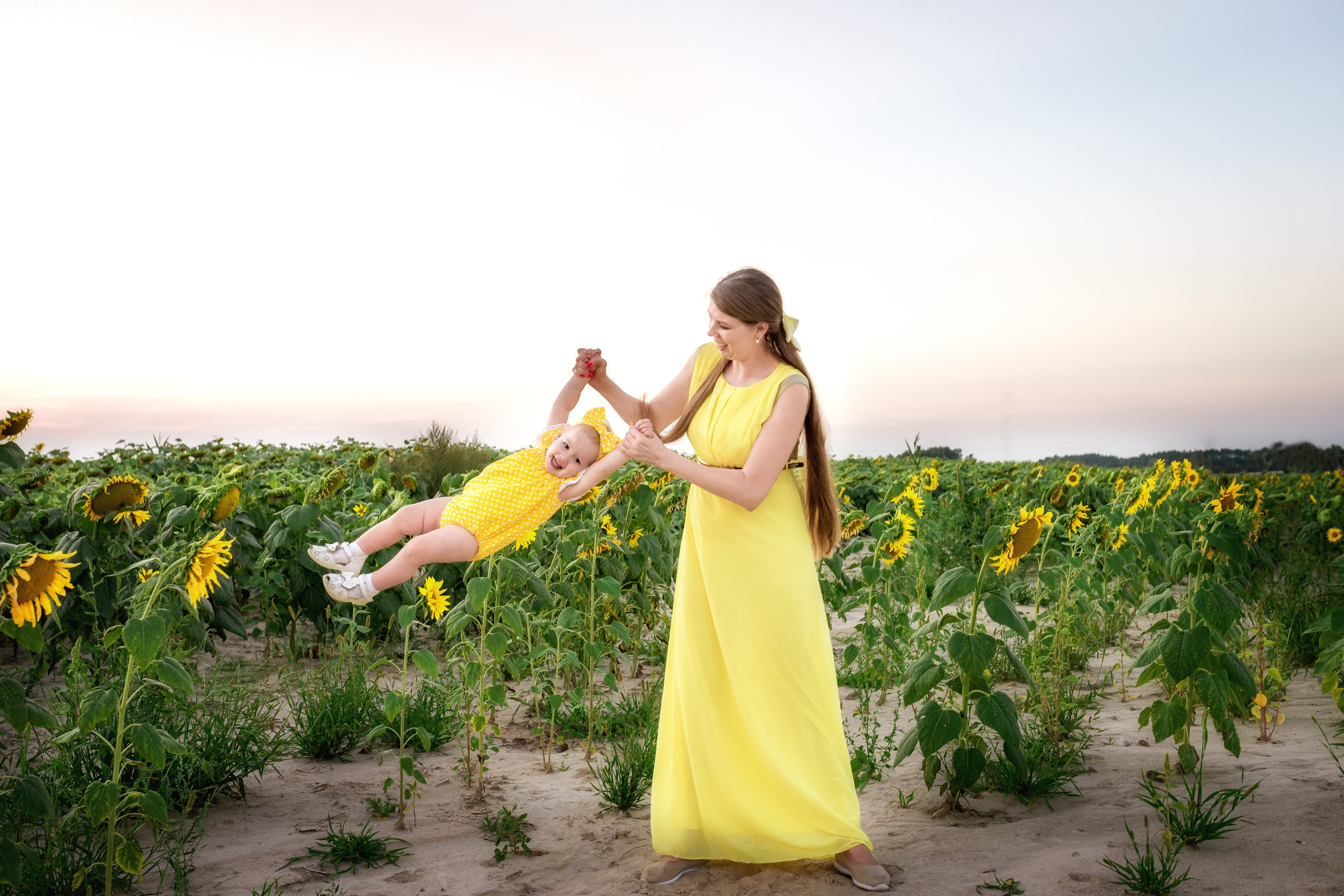 Подсолнухи. Женский фотограф Крещение Венчание Москва Брянск