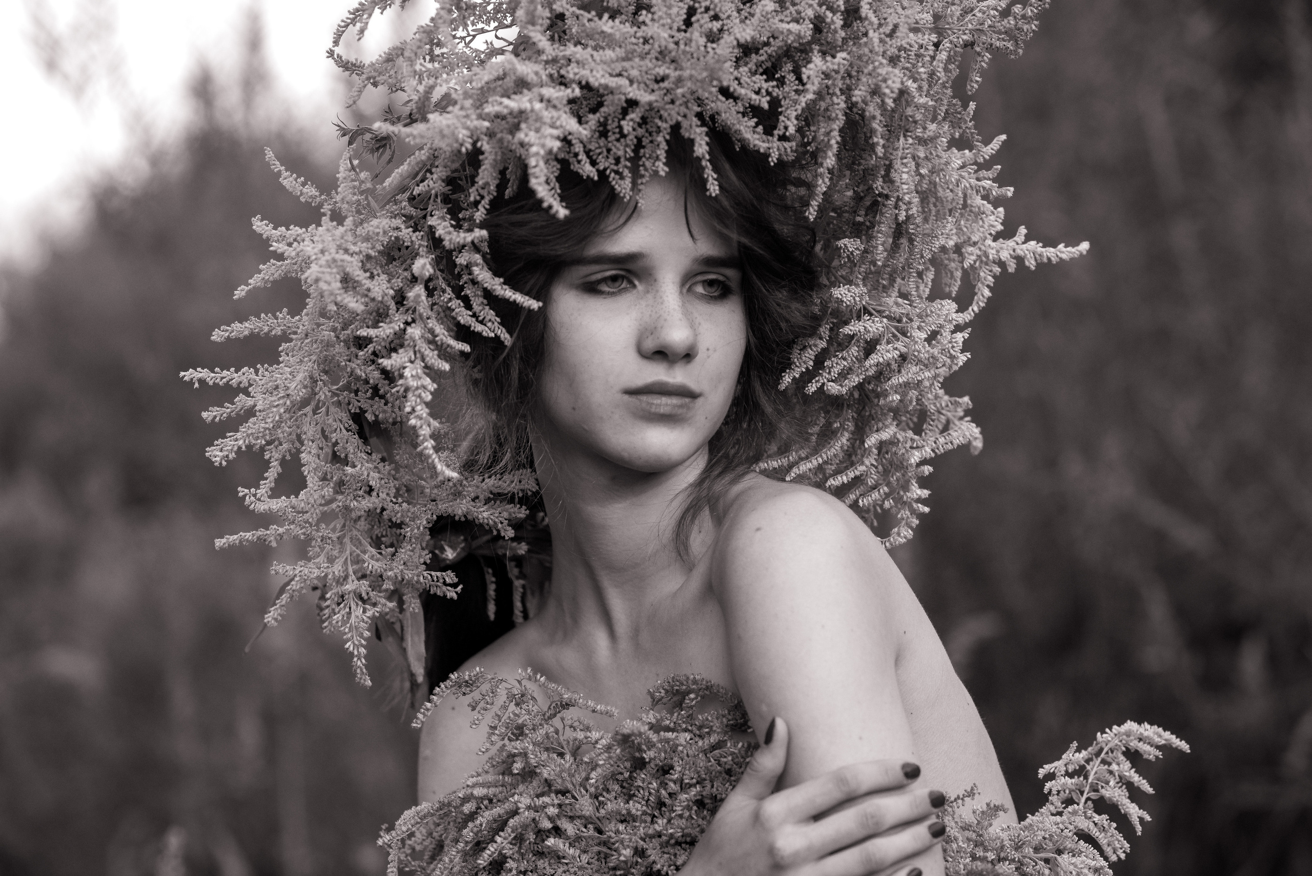 Калина в полевых цветах. Женский фотограф Крещение Венчание Москва Брянск