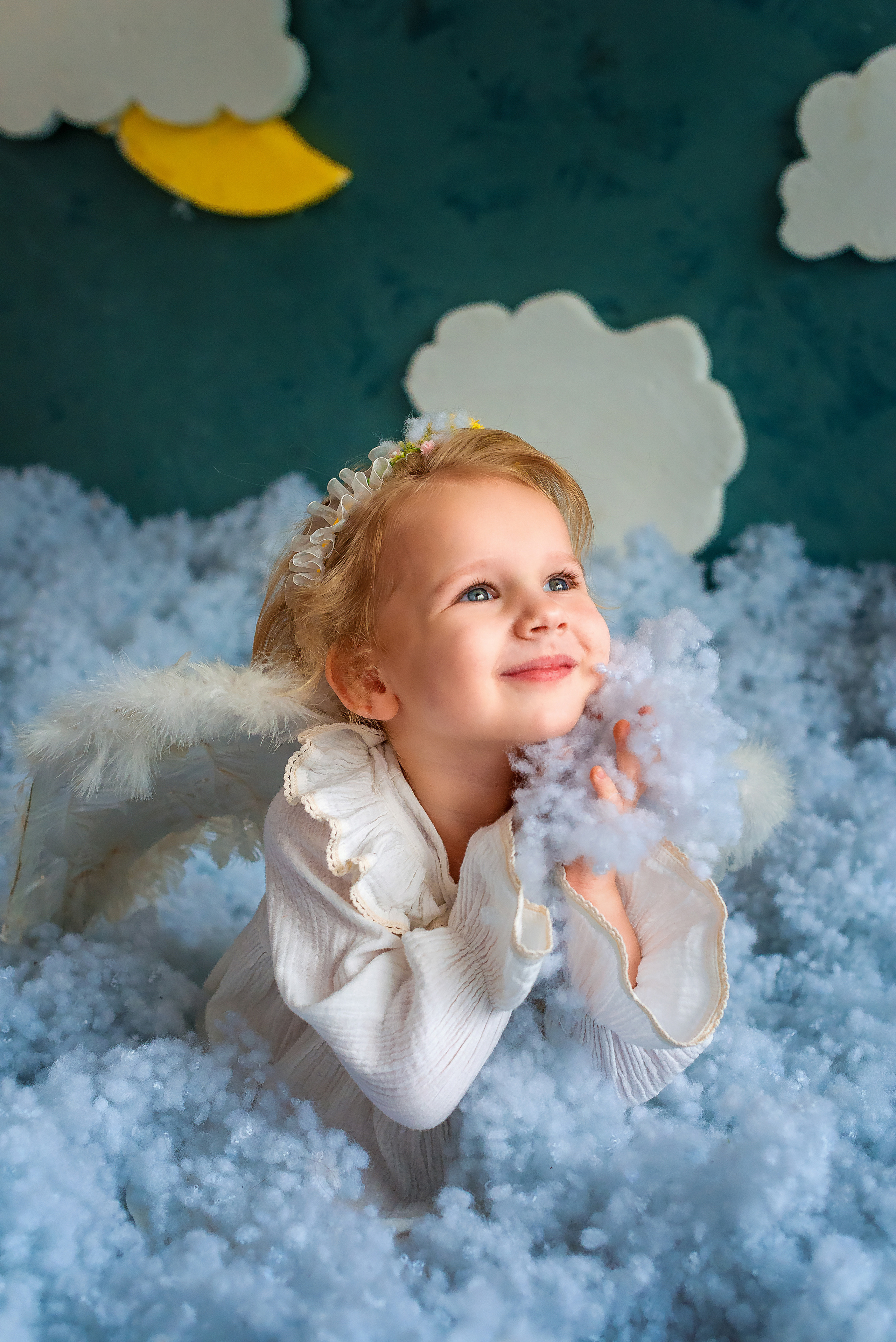 Ангел в облаках. Женский фотограф Крещение Венчание Москва Брянск