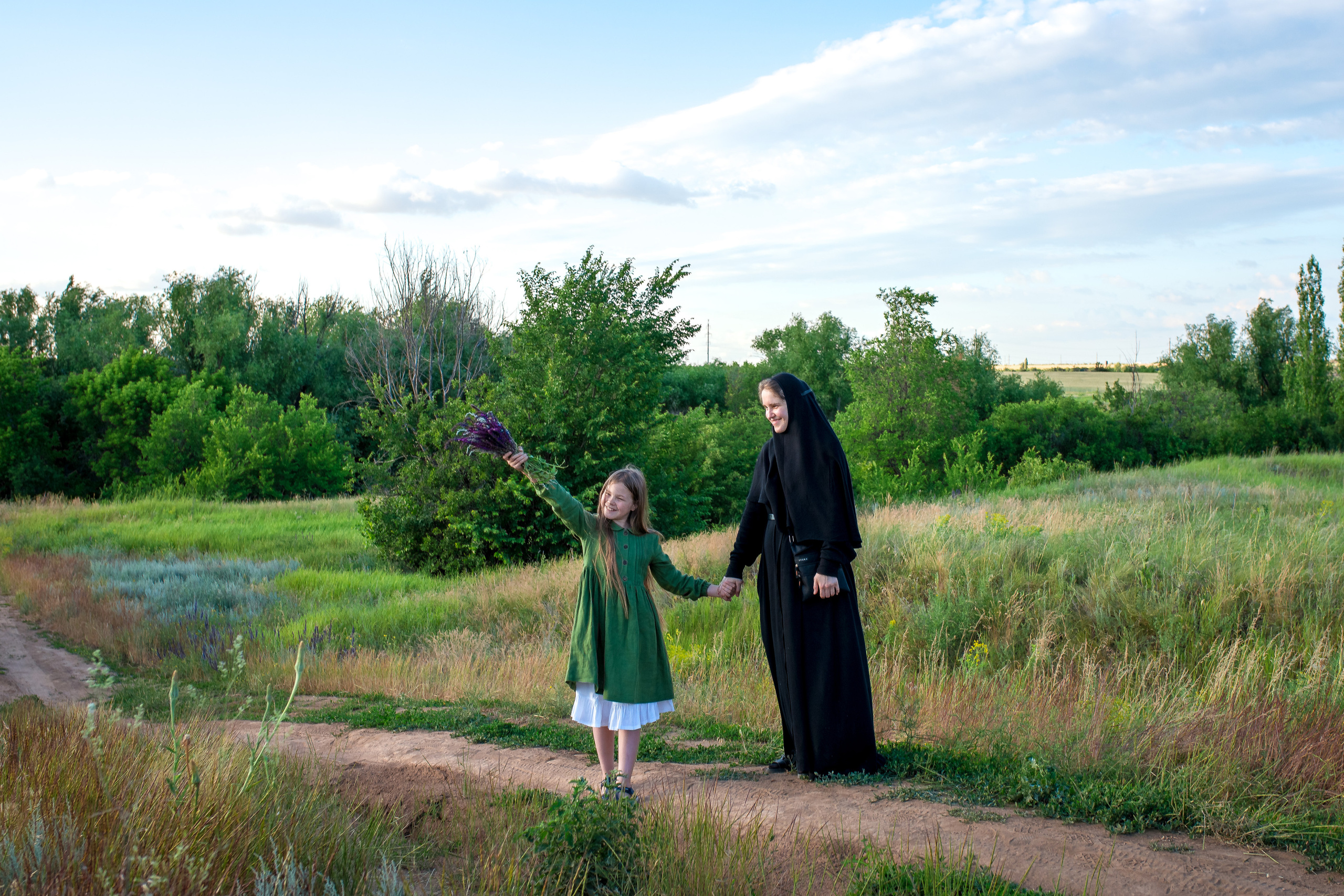 Матушка Фомарь и Варвара. Женский фотограф Крещение Венчание Москва Брянск