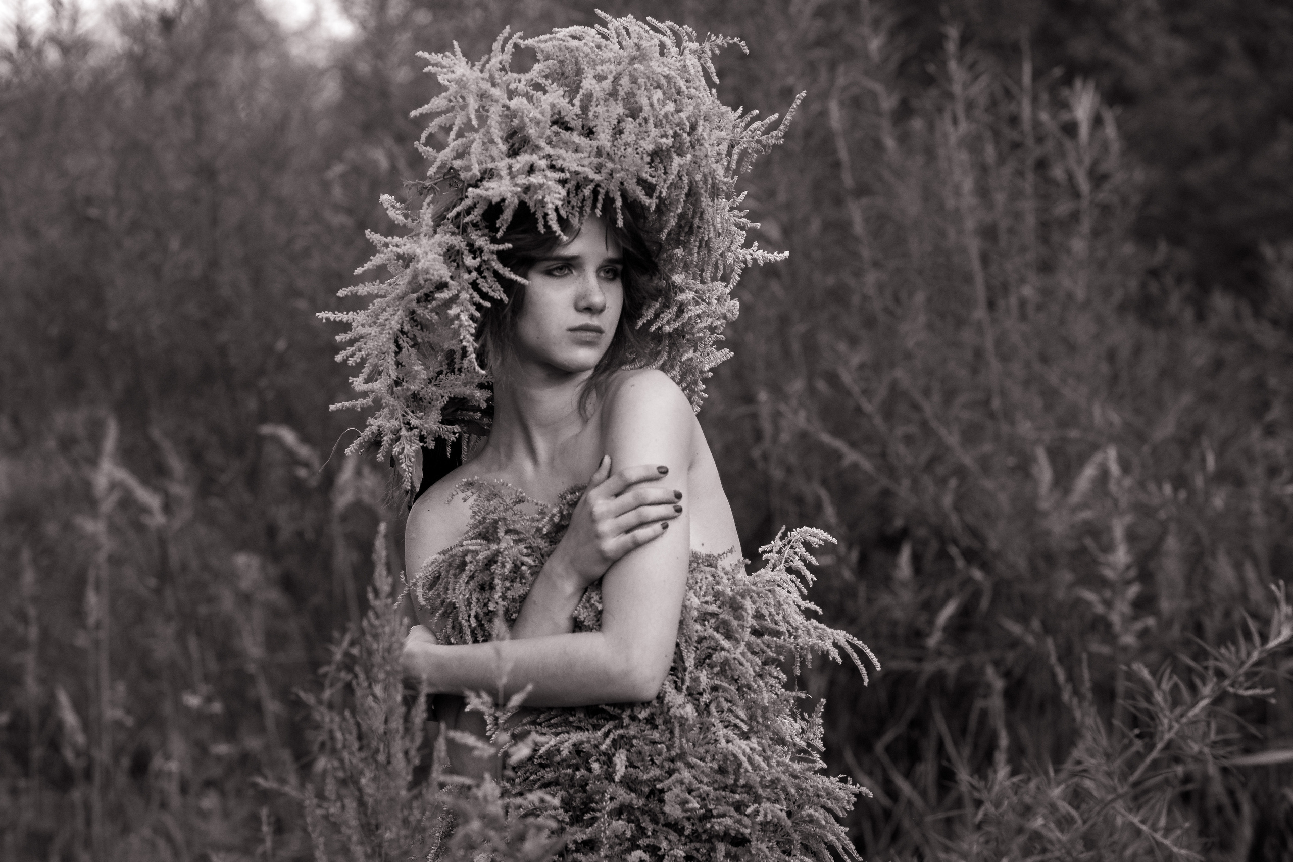 Калина в полевых цветах. Женский фотограф Крещение Венчание Москва Брянск