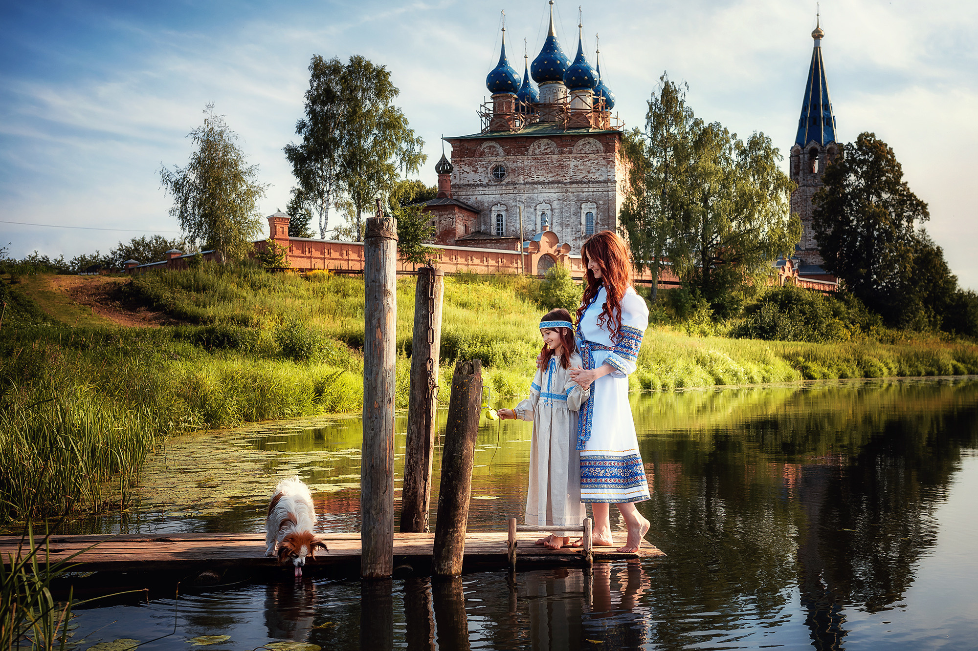 Дунилово- у реки. Женский фотограф Крещение Венчание Москва Брянск
