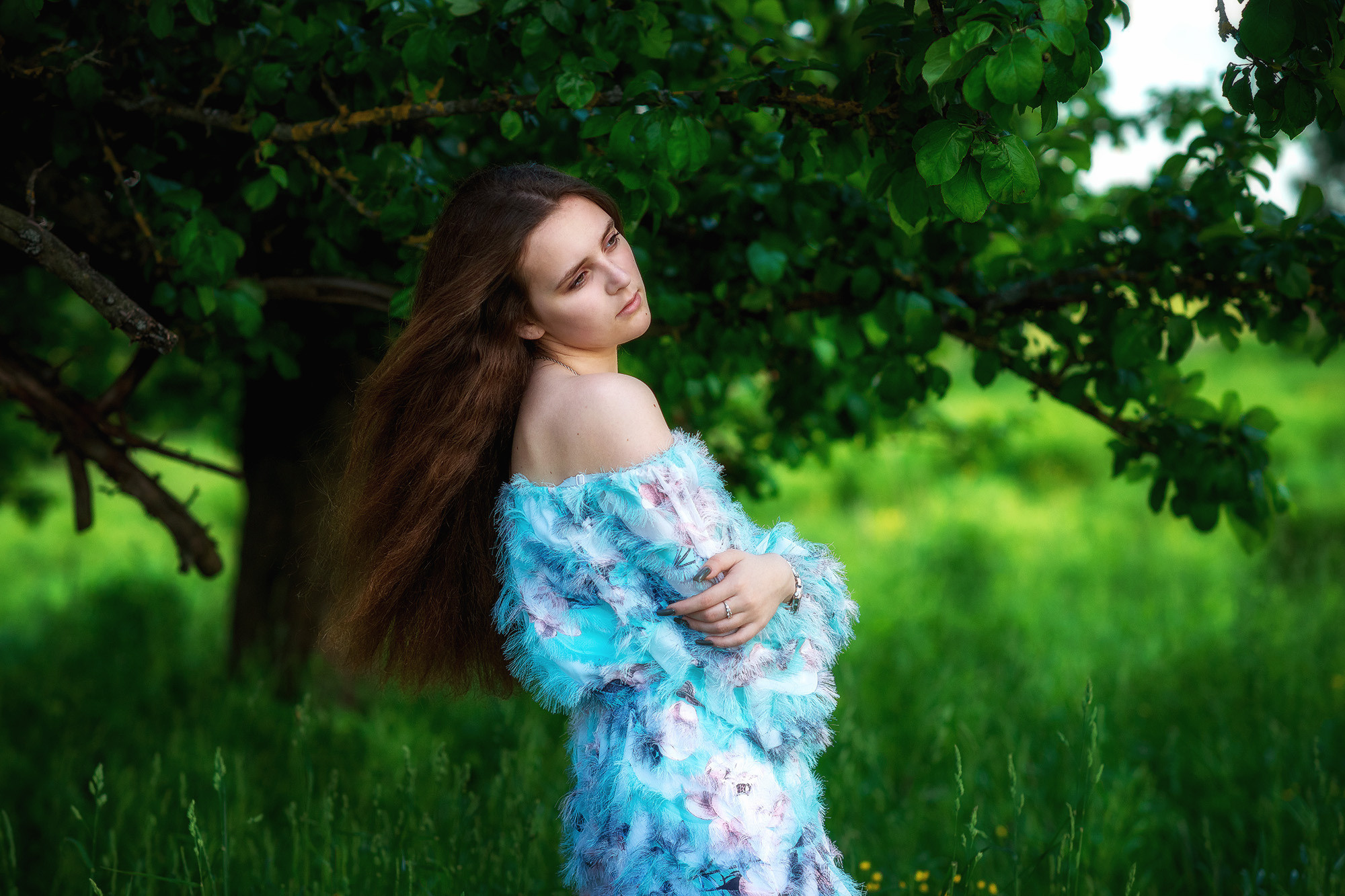 Катя — Один раз в год, сады цветут. Женский фотограф Крещение Венчание Москва Брянск