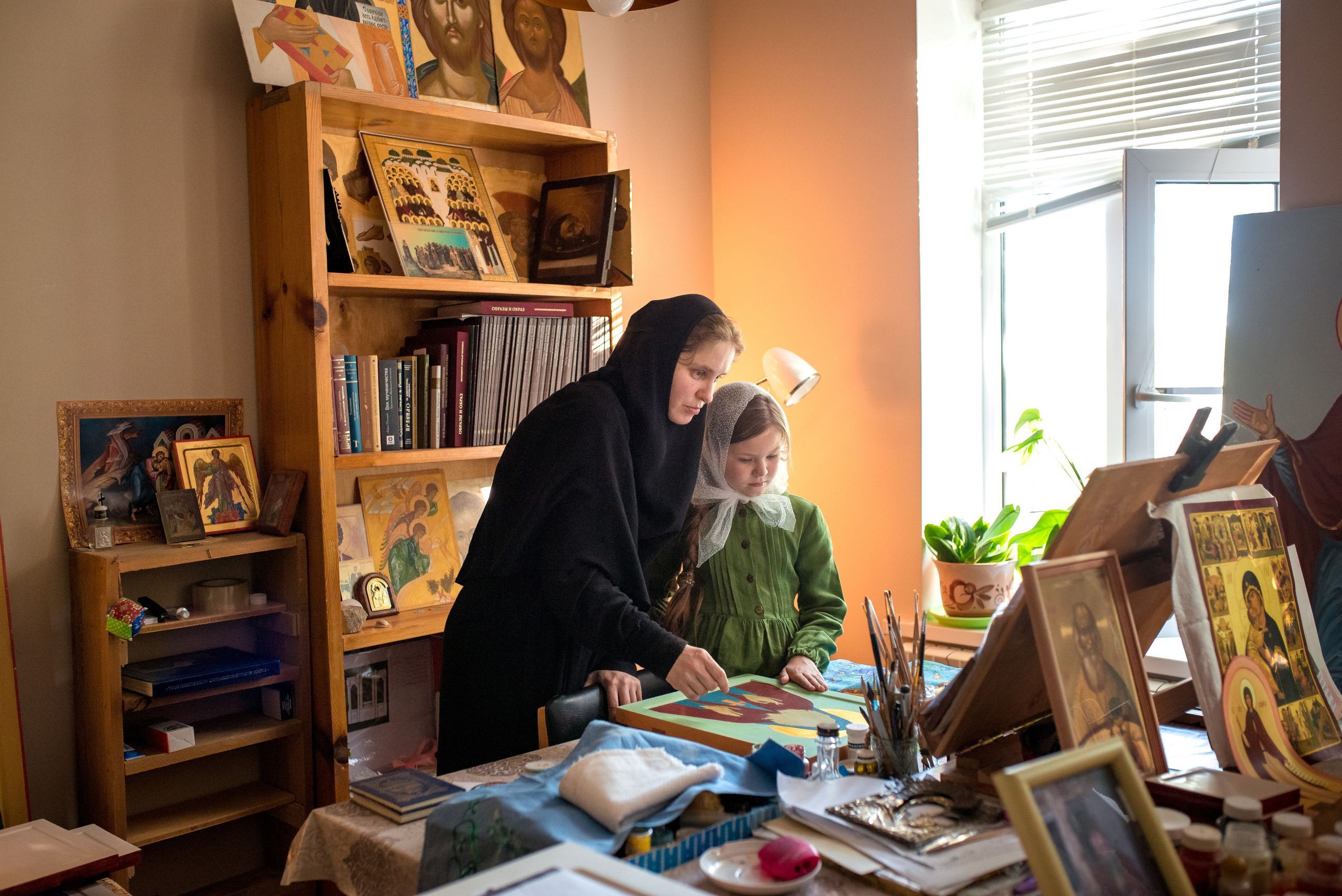 Матушка Фомарь и Варвара. Женский фотограф Крещение Венчание Москва Брянск