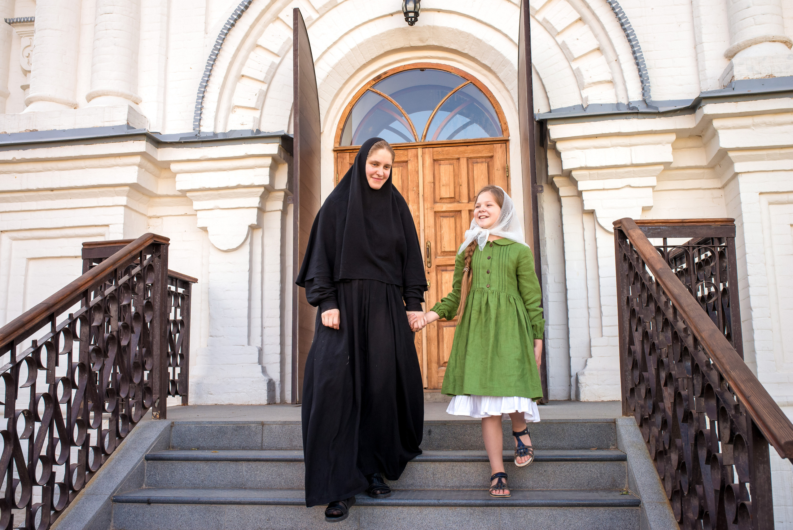 Матушка Фомарь и Варвара. Женский фотограф Крещение Венчание Москва Брянск