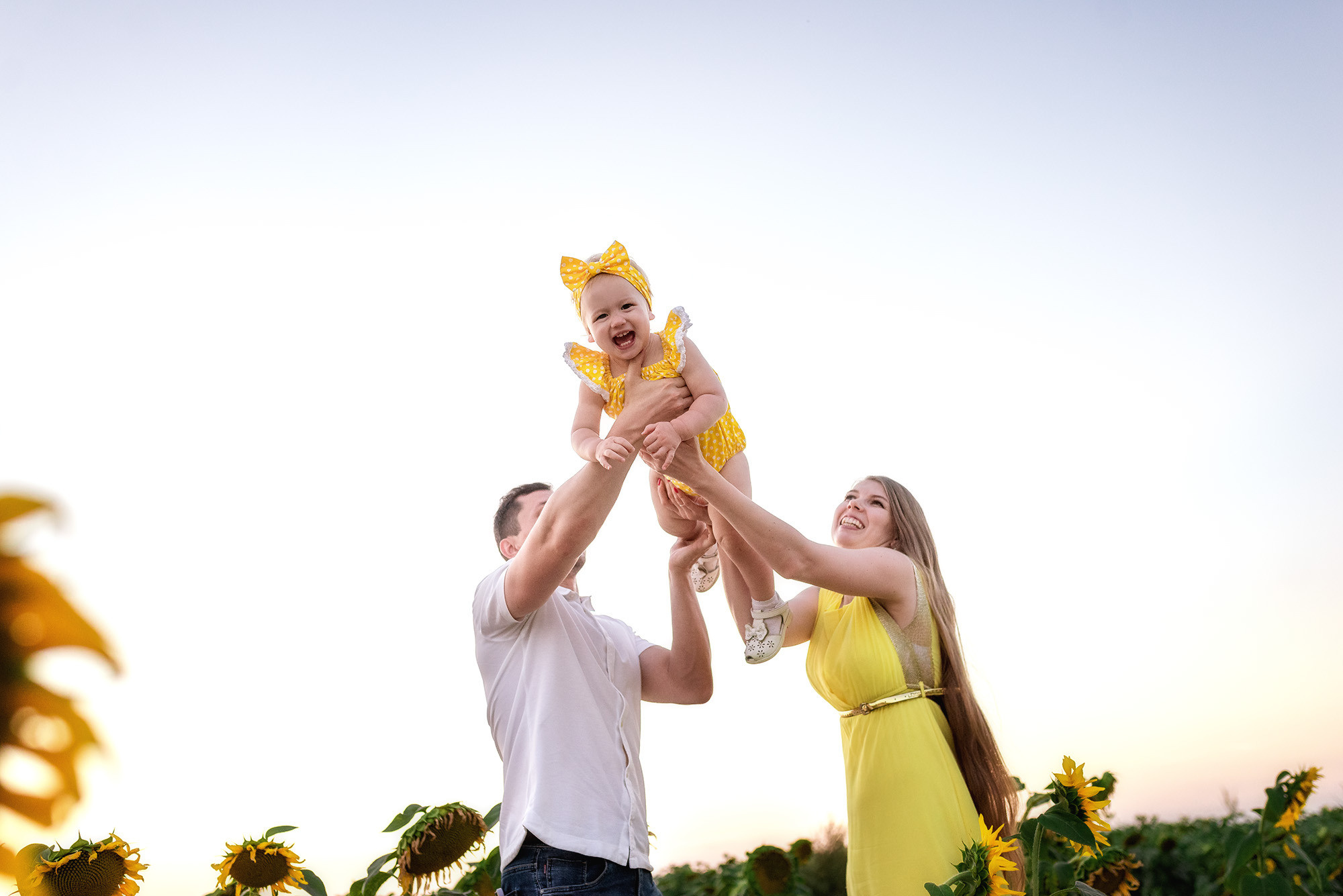 Подсолнухи. Женский фотограф Крещение Венчание Москва Брянск