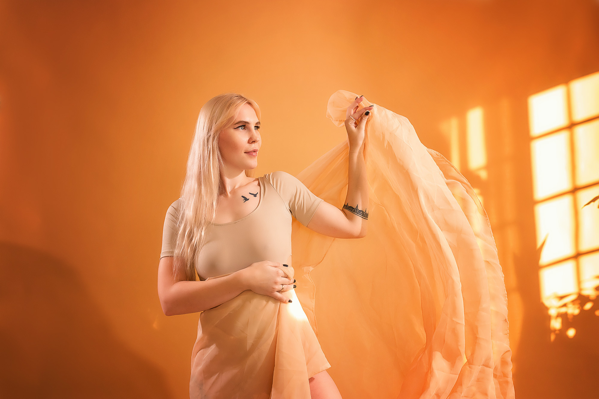 Фоновая с тканями. Женский фотограф Крещение Венчание Москва Брянск