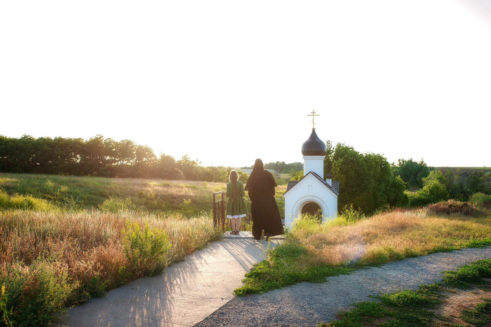 Матушка Фомарь и Варвара. Женский фотограф Крещение Венчание Москва Брянск