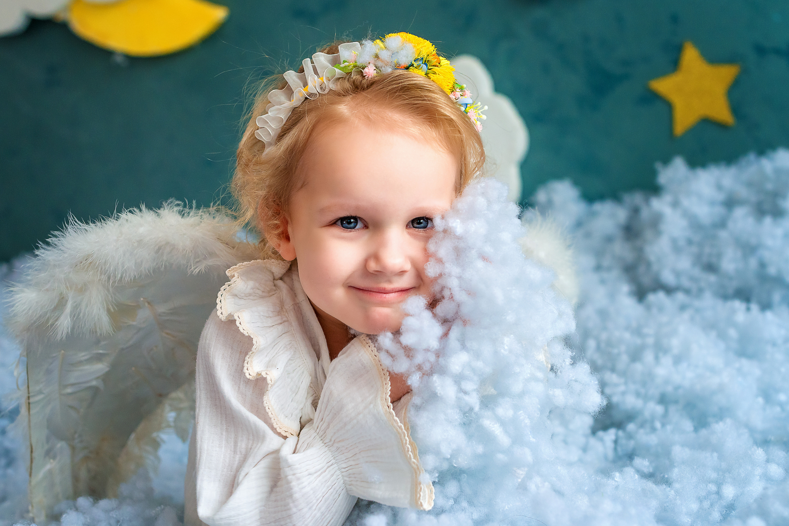 Ангел в облаках. Женский фотограф Крещение Венчание Москва Брянск