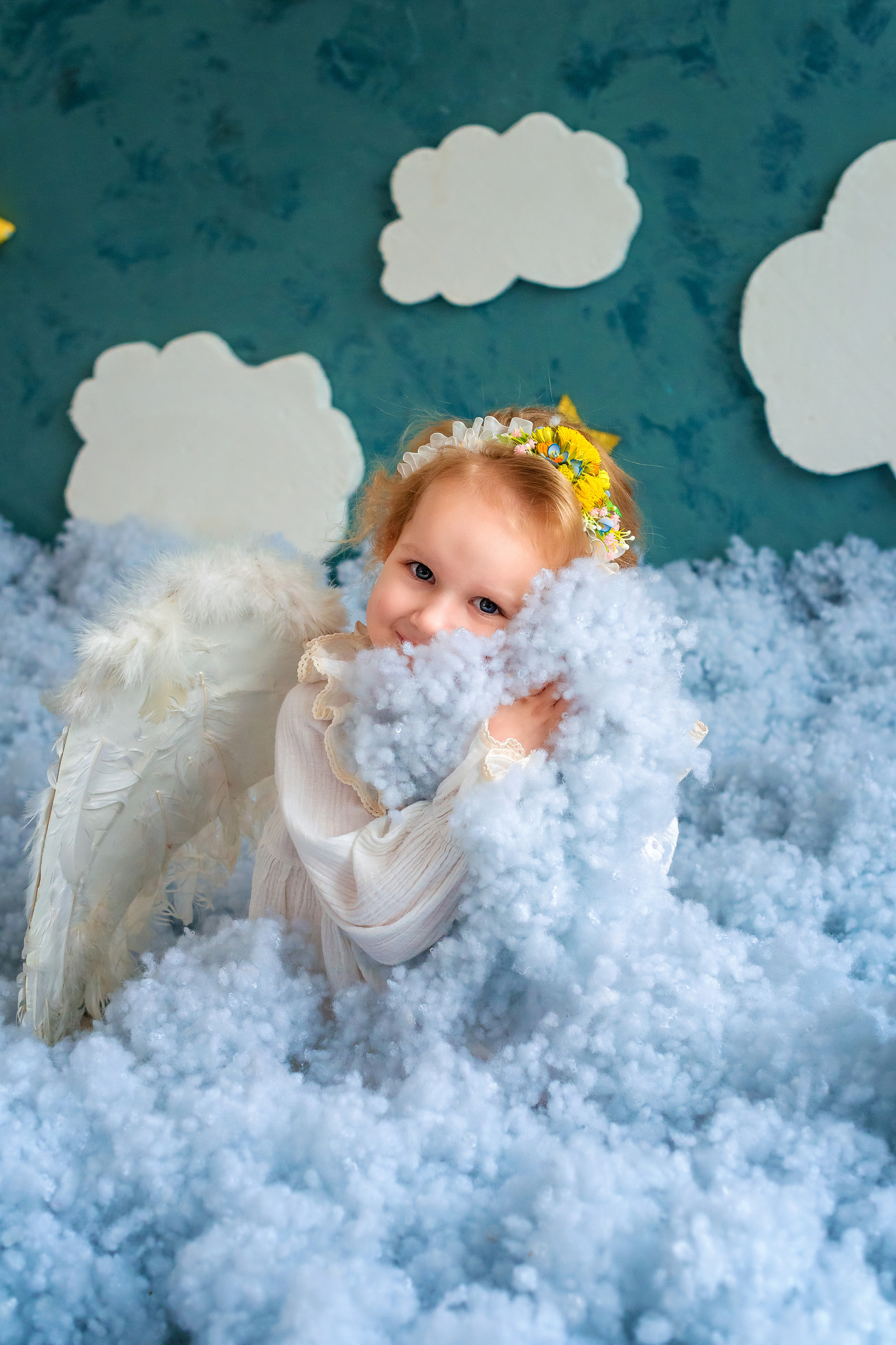 Ангел в облаках. Женский фотограф Крещение Венчание Москва Брянск