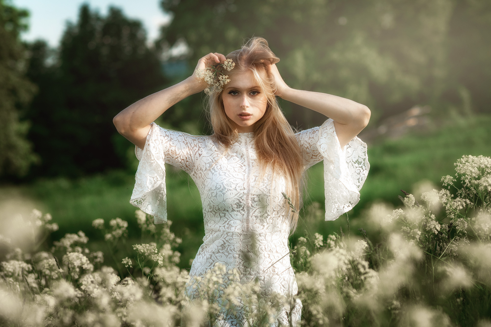 Катя — Один раз в год, сады цветут. Женский фотограф Крещение Венчание Москва Брянск