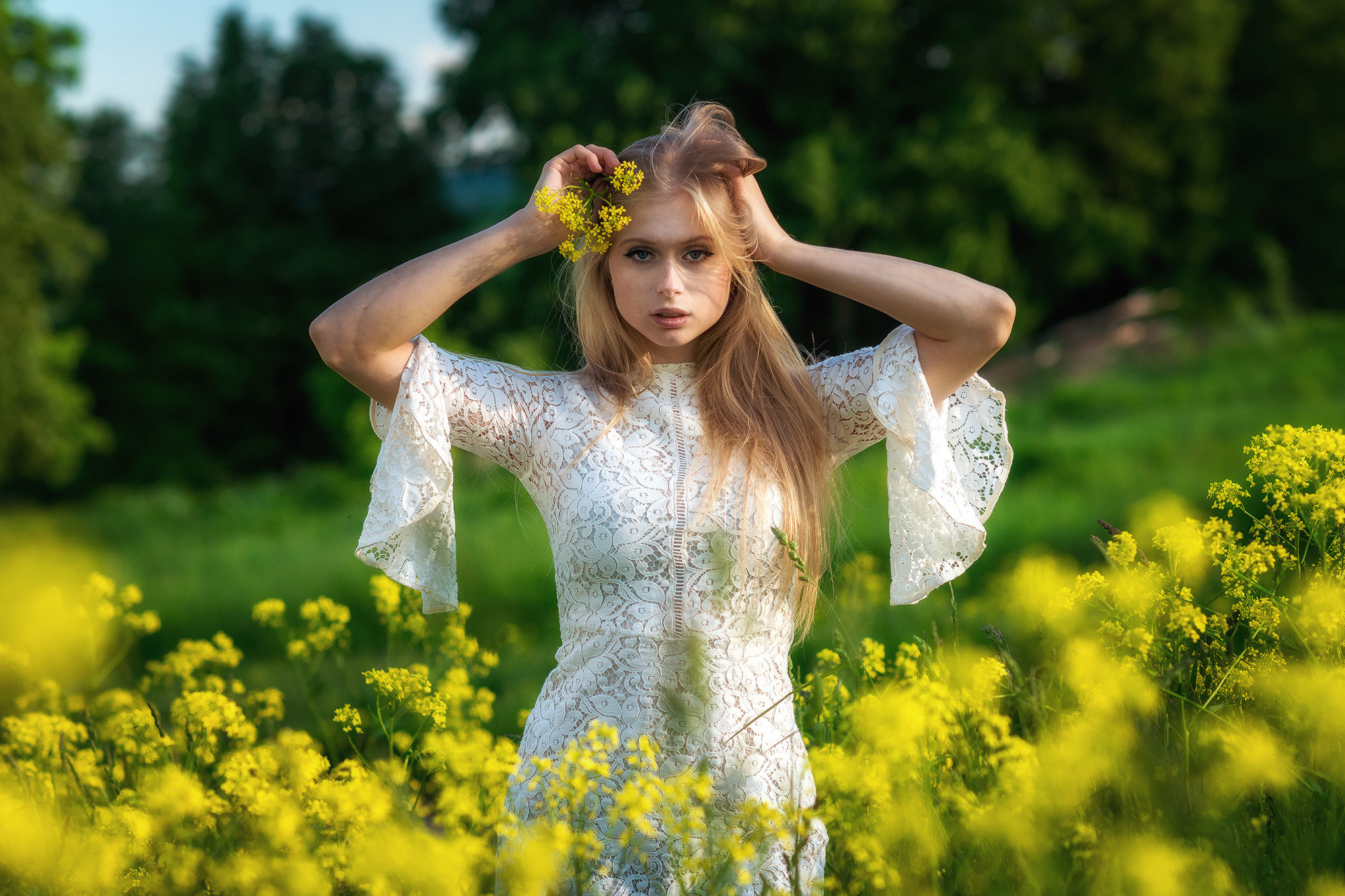 Катя — Один раз в год, сады цветут. Женский фотограф Крещение Венчание Москва Брянск