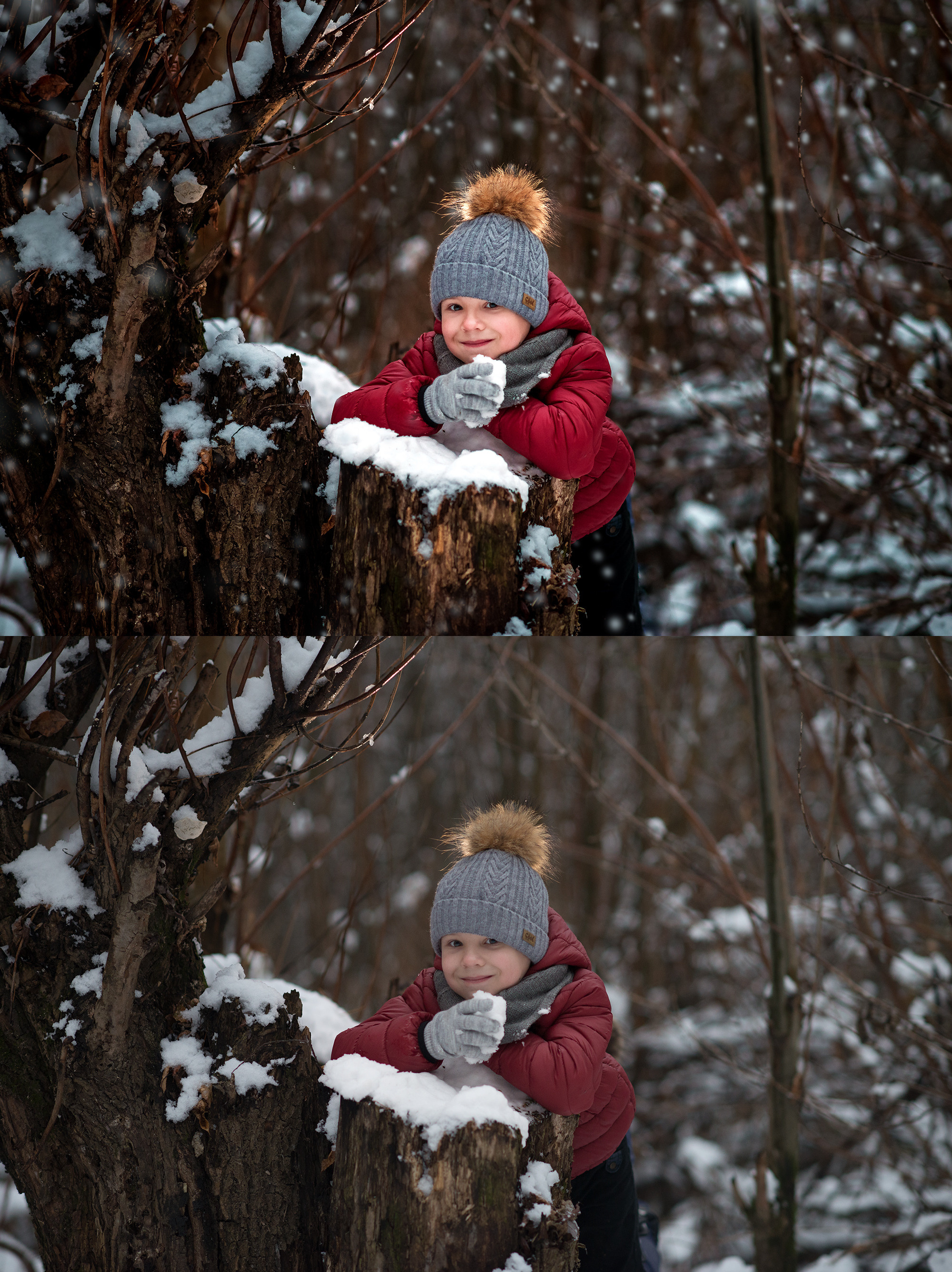 Ретушь фото до и после. Женский фотограф Крещение Венчание Москва Брянск