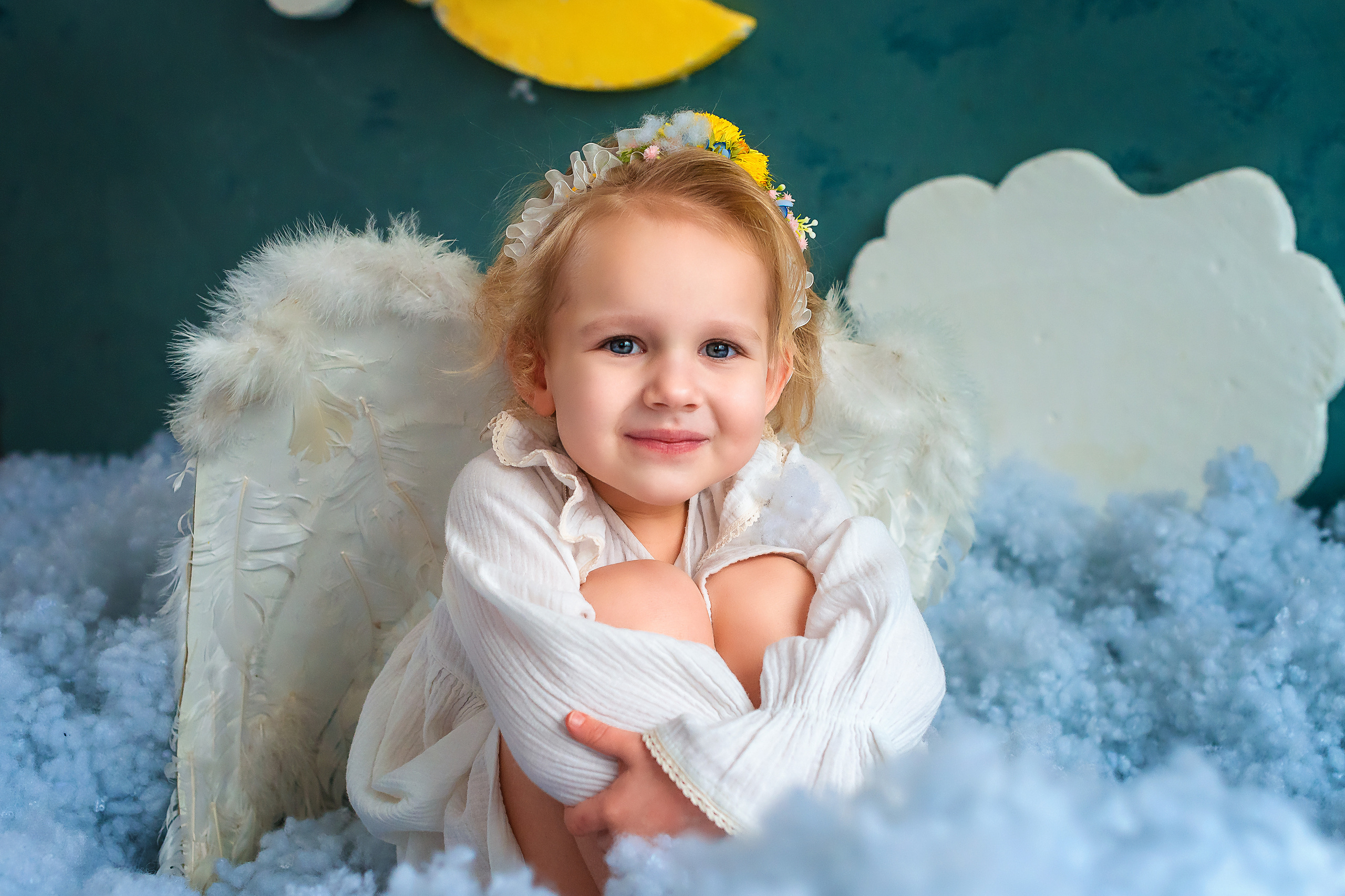 Ангел в облаках. Женский фотограф Крещение Венчание Москва Брянск