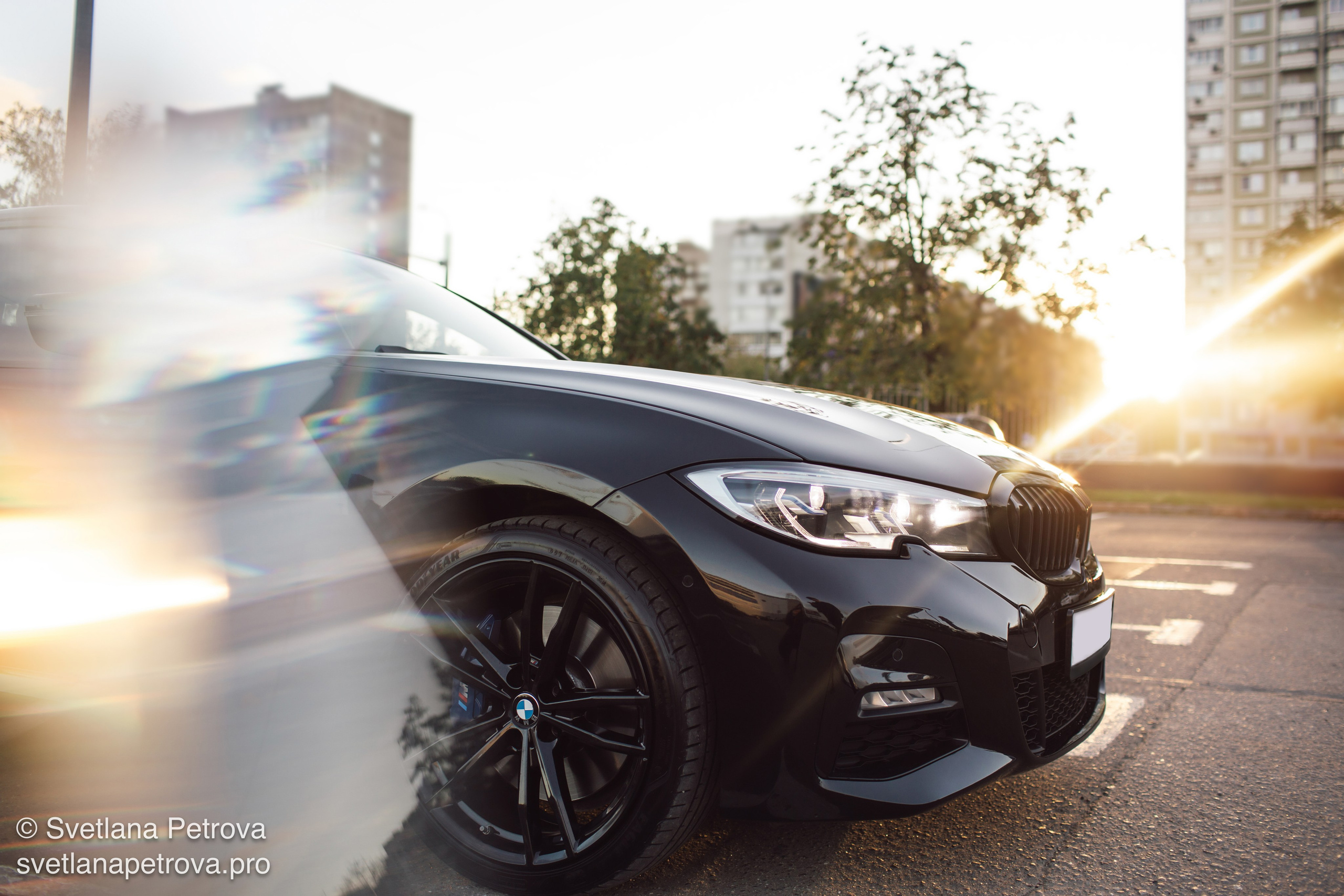 Предметная съёмка. Автофотосессия BMW G20. Осень 2025. Фотограф Светлана Петрова