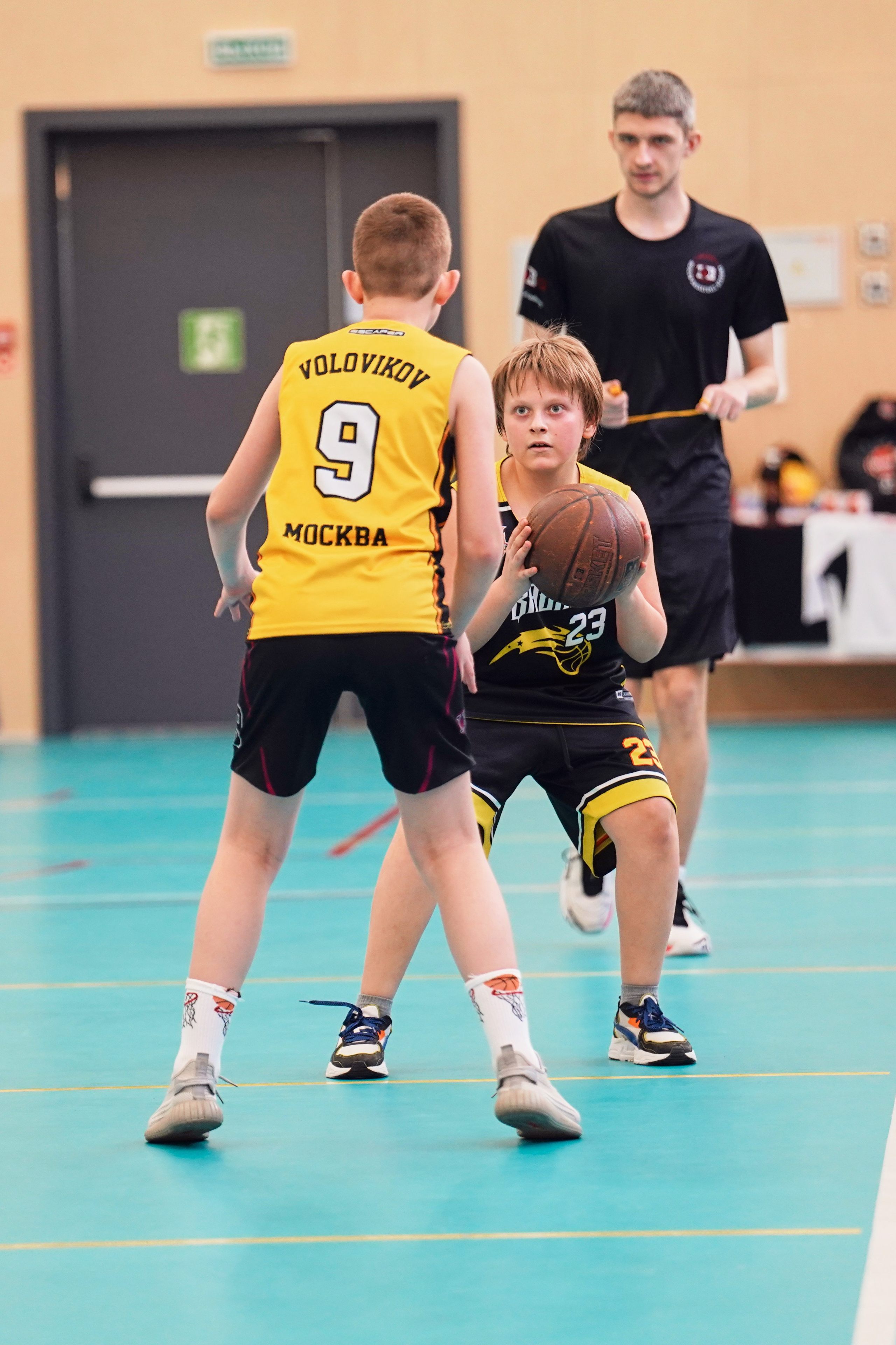 Репортаж с баскетбола (дети). Портретный и репортажный фотограф Вадим Эпов