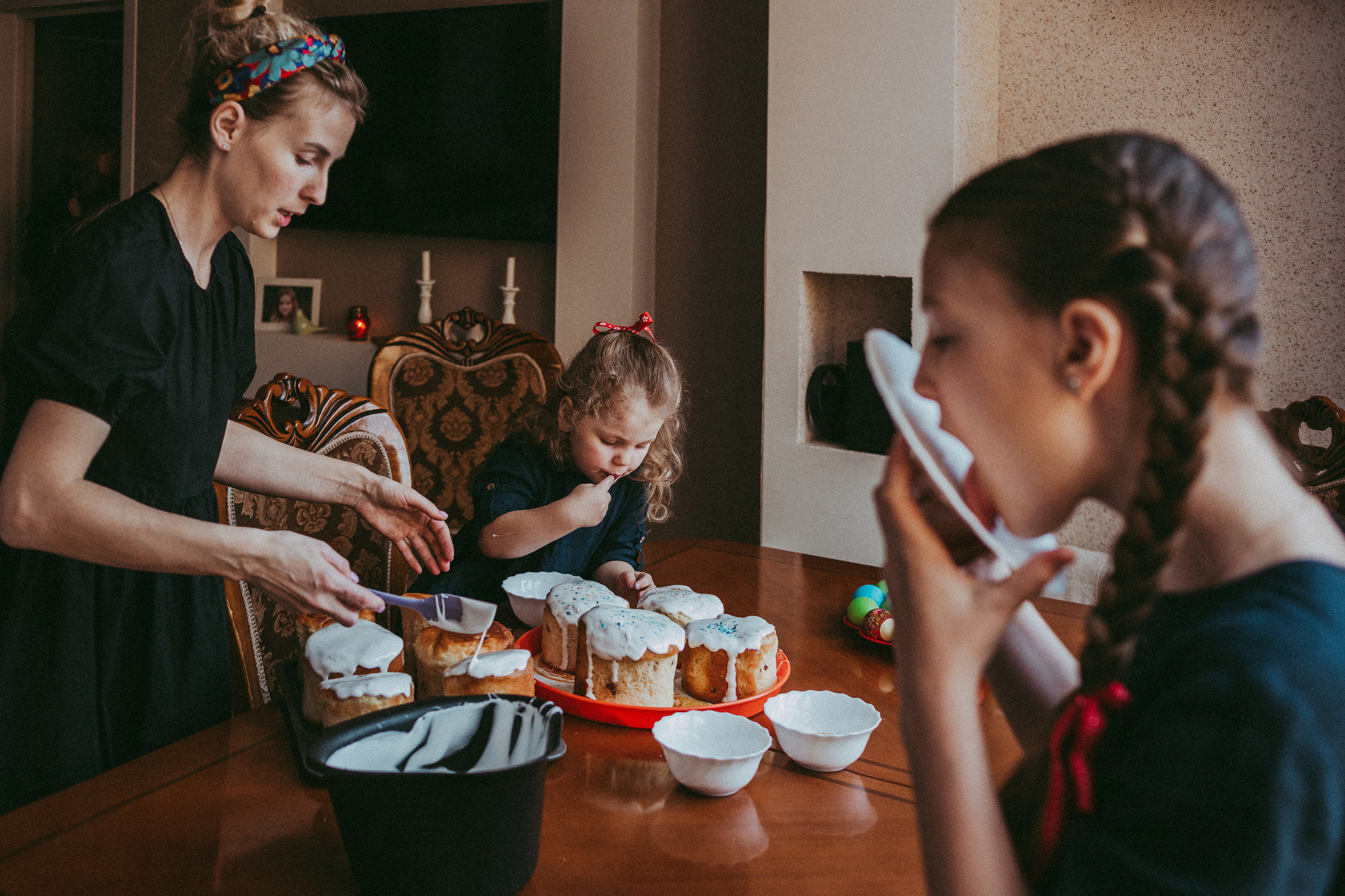 Пасха в большой семье. Фотограф в Санкт-Петербурге Вера Сивенкова