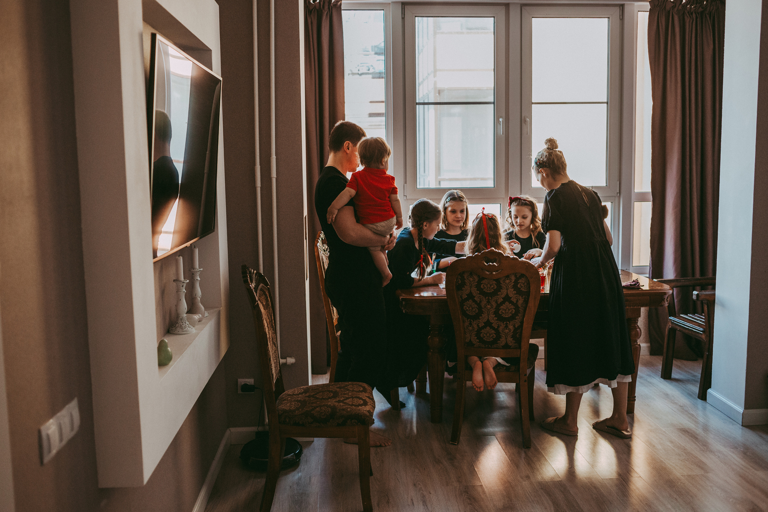 Пасха в большой семье. Фотограф в Санкт-Петербурге Вера Сивенкова