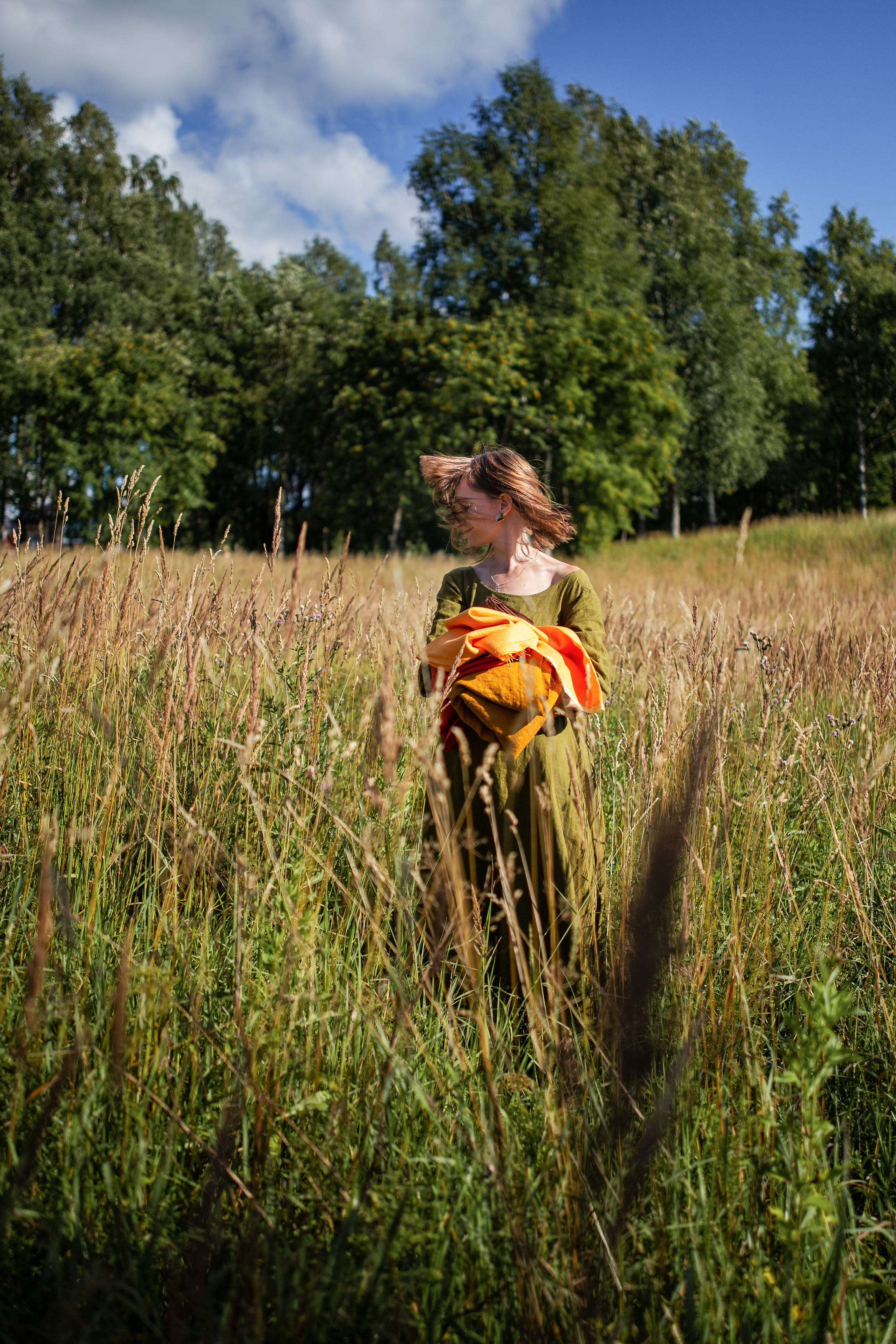 Контент-съемки для Муравы (магазин льна). Фотограф в Санкт-Петербурге Вера Сивенкова