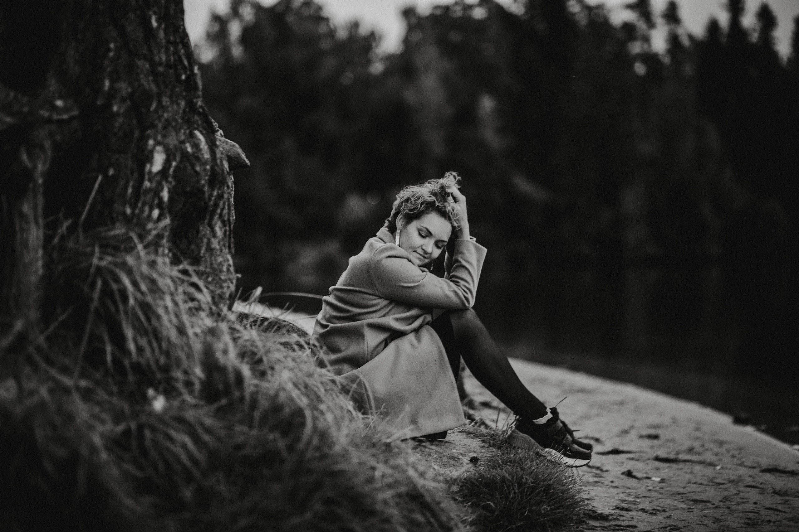 И слышатся шаги ходульных сосен. Фотограф в Санкт-Петербурге Вера Сивенкова