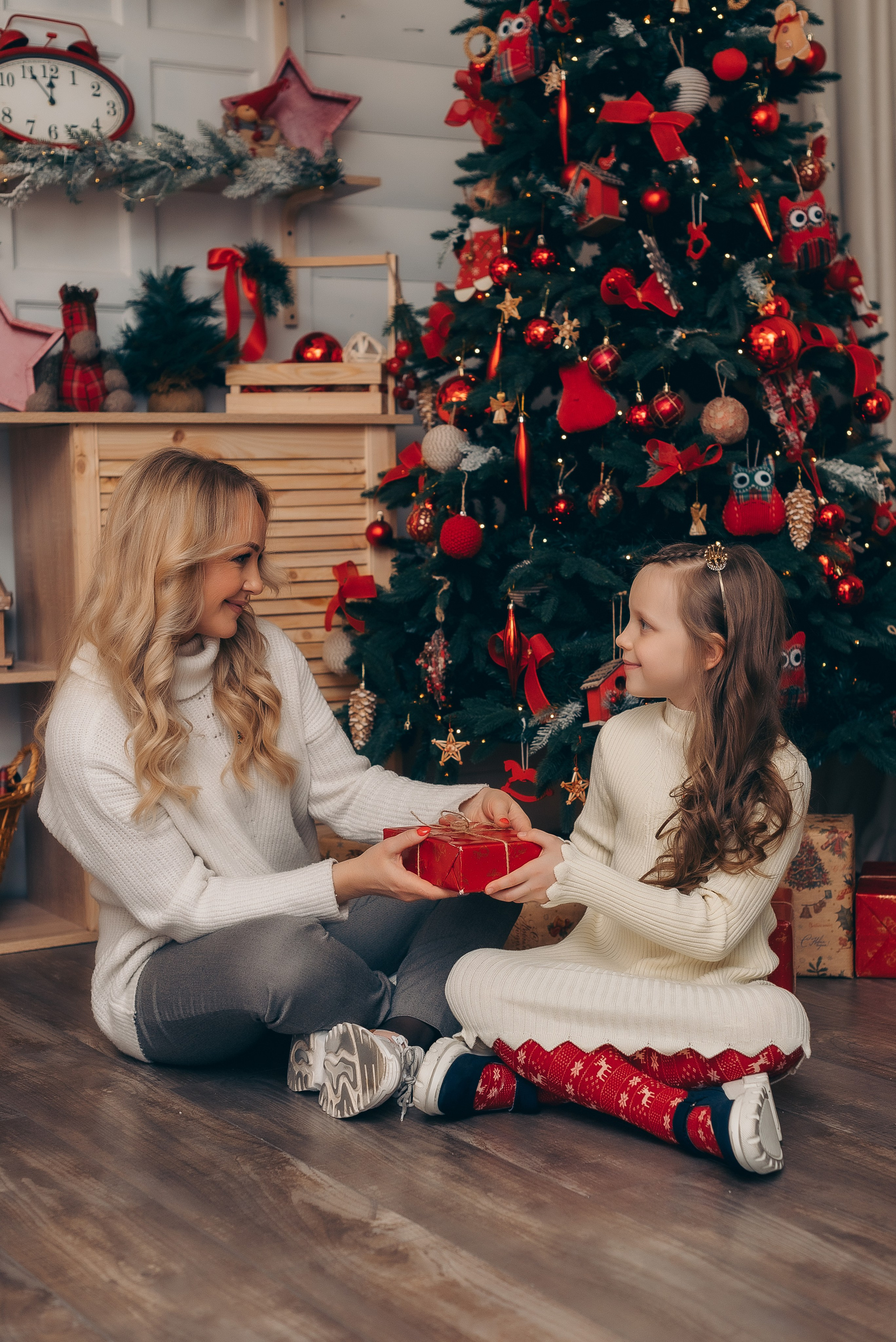 Новый год в студии. Фотографы Ивановы Краснодарский край