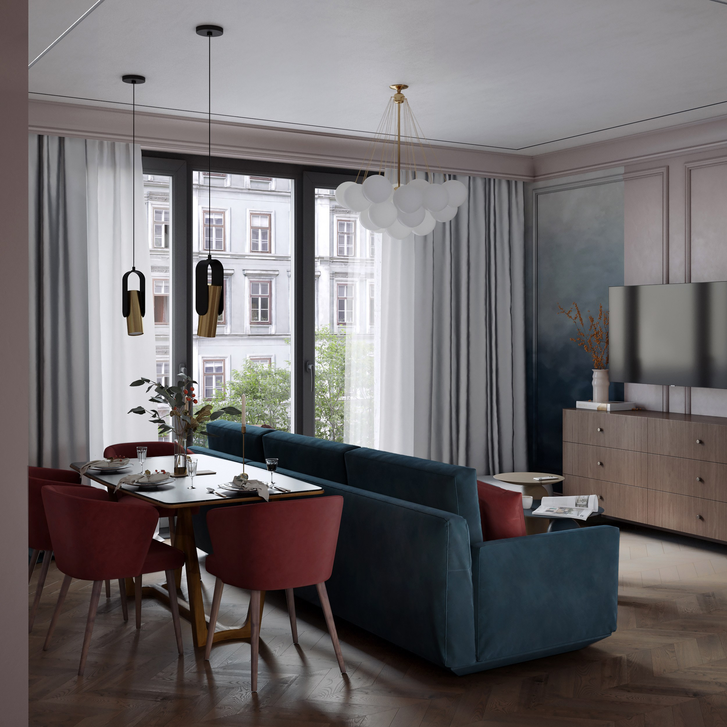 Квартира 47 метров в Жк Павелецкая-сити. Главная