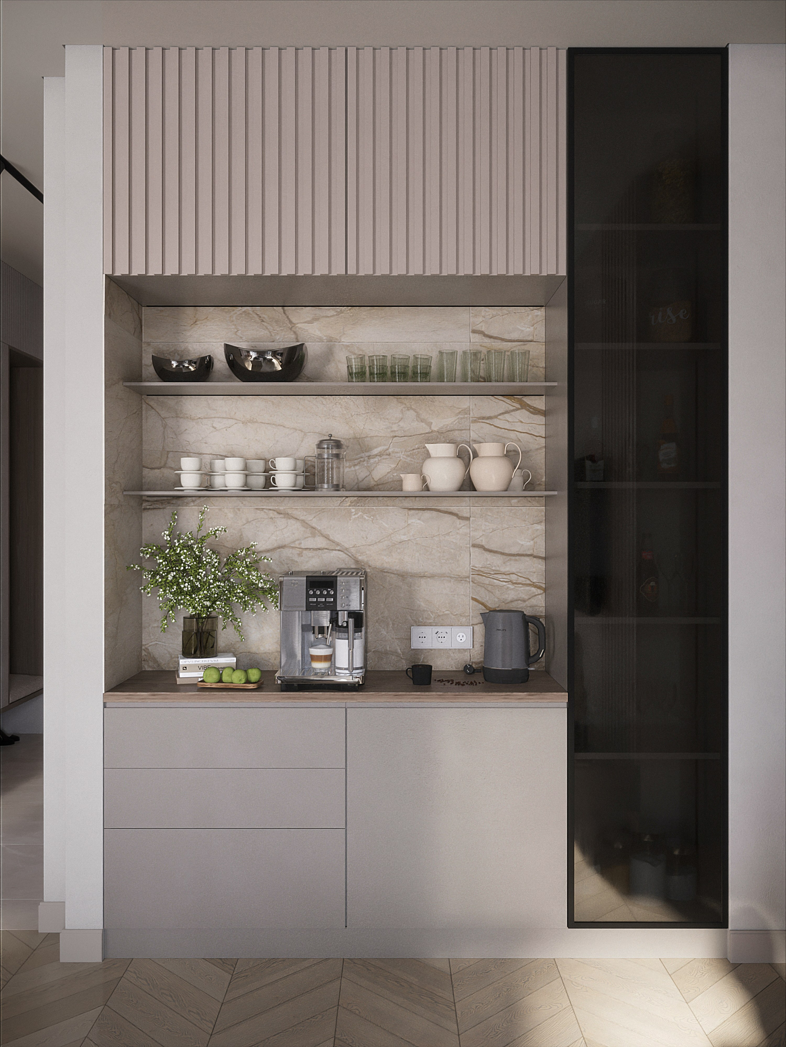 Квартира 64 кв.м. Юлия Григорьева — 3D визуализатор