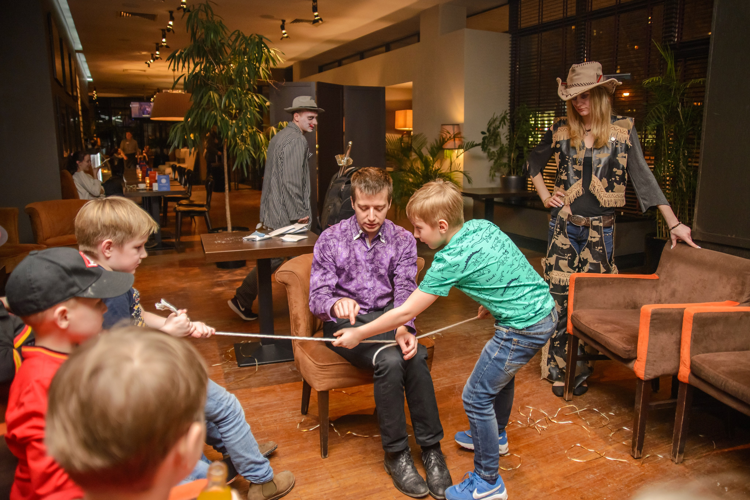 Детский день рождения в ресторане