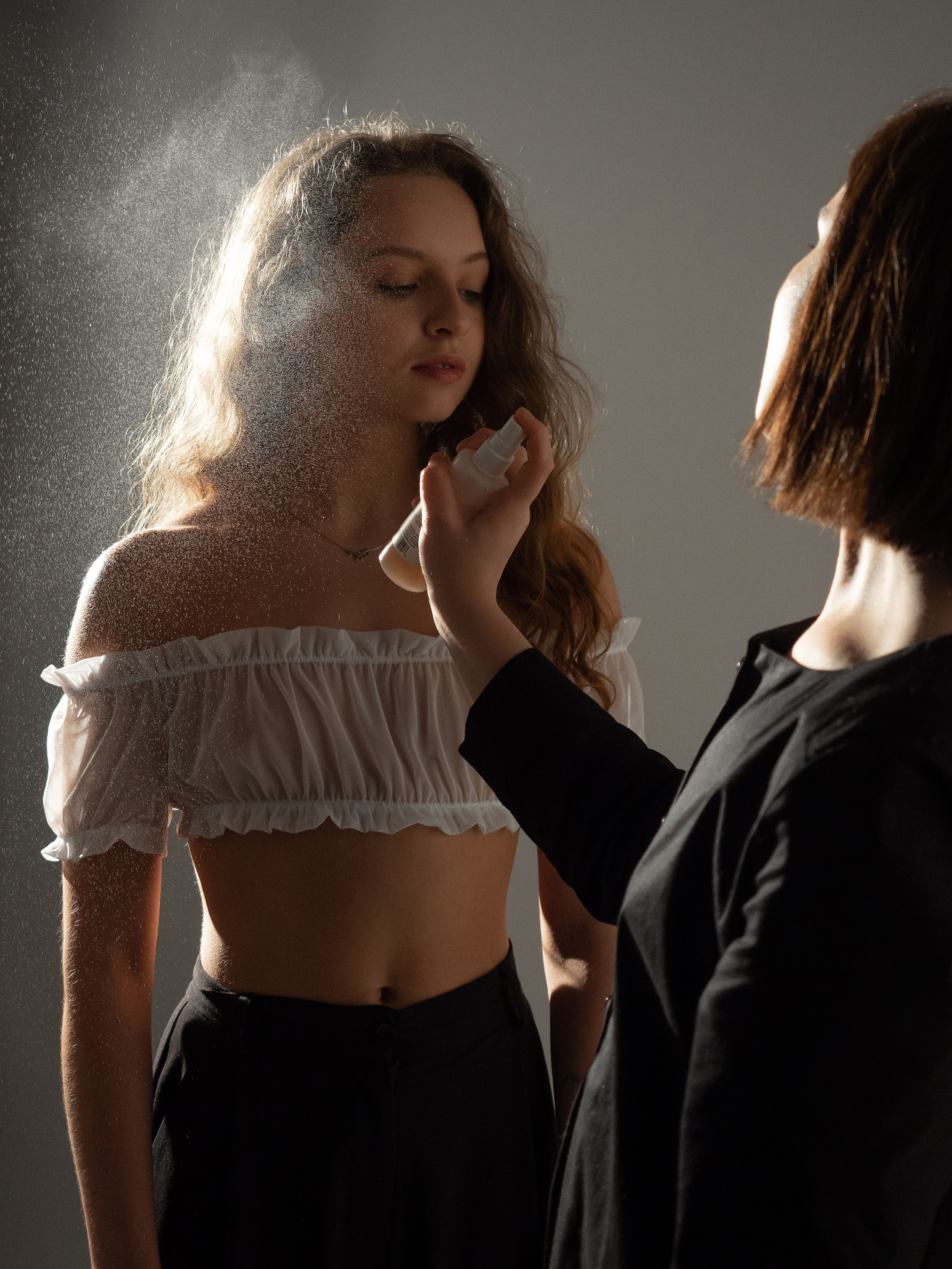 Съёмка для американского бренда косметики Mario Badescu. Фотограф Кристина Берг