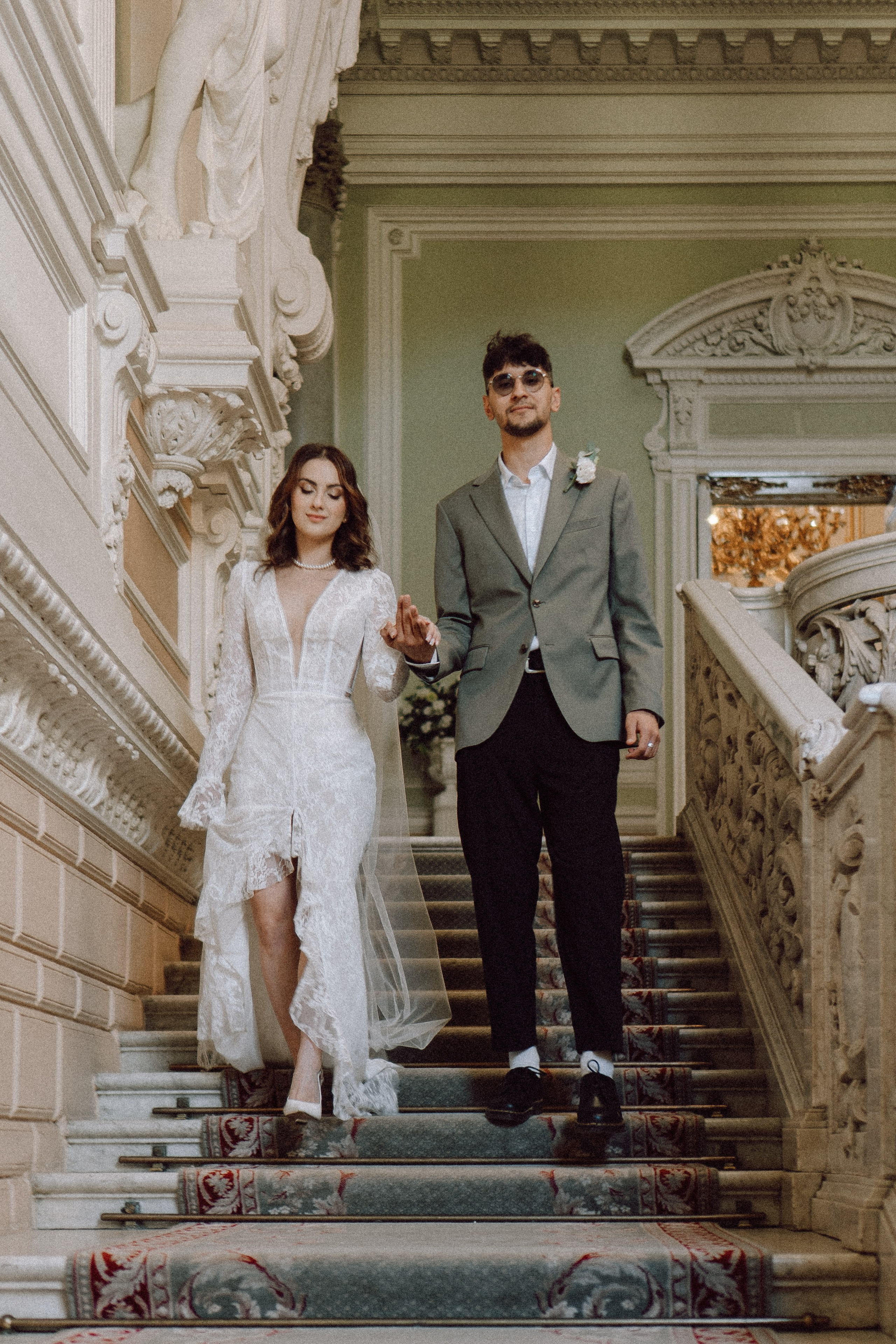 СВАДЕБНАЯ СЬЕМКА В ПЕРВОМ ДВОРЦЕ БРАКОСОЧЕТАНИЯ. Профессиональный фотограф, Санкт-Петербург — Виктория Богомолова