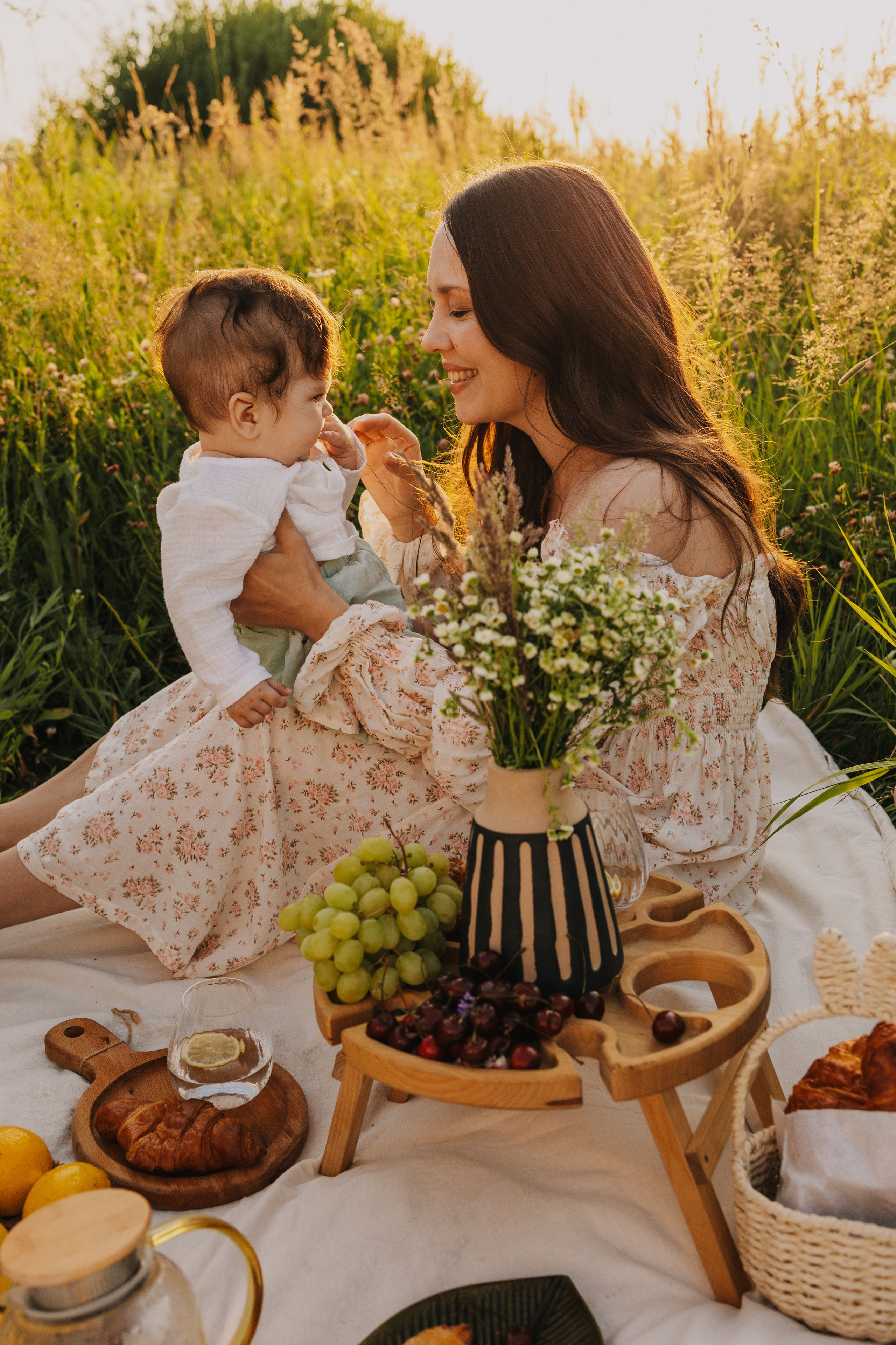 Семейный Пикник: Летняя Съемка